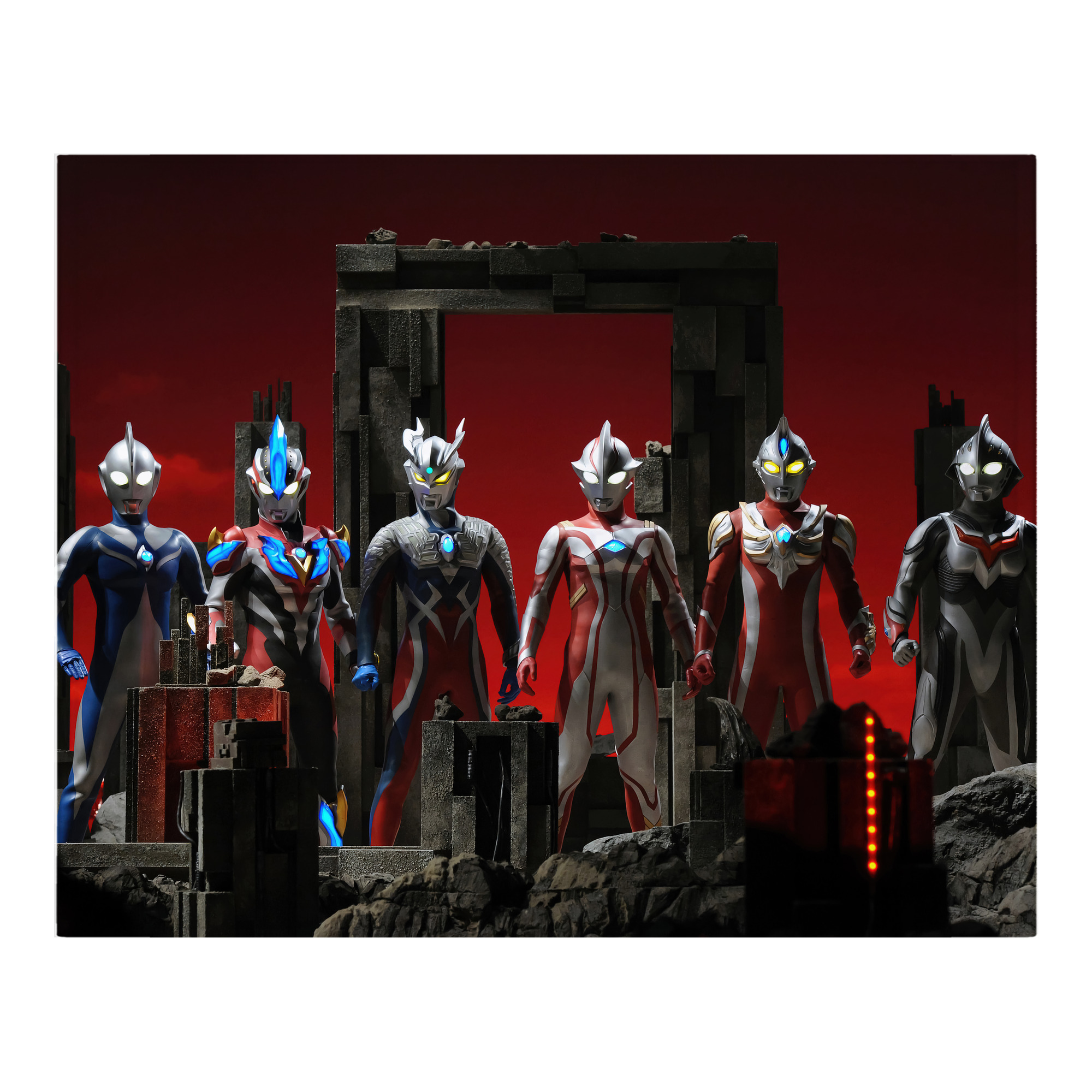 （画像用） ウルトラマン Ultraman フランネルブランケット・多サイズ対応（横型）