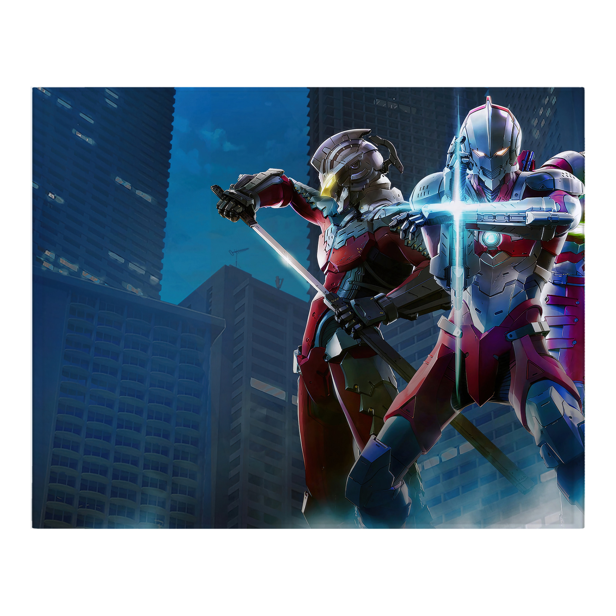（画像用） ウルトラマン Ultraman フランネルブランケット・多サイズ対応（横型）
