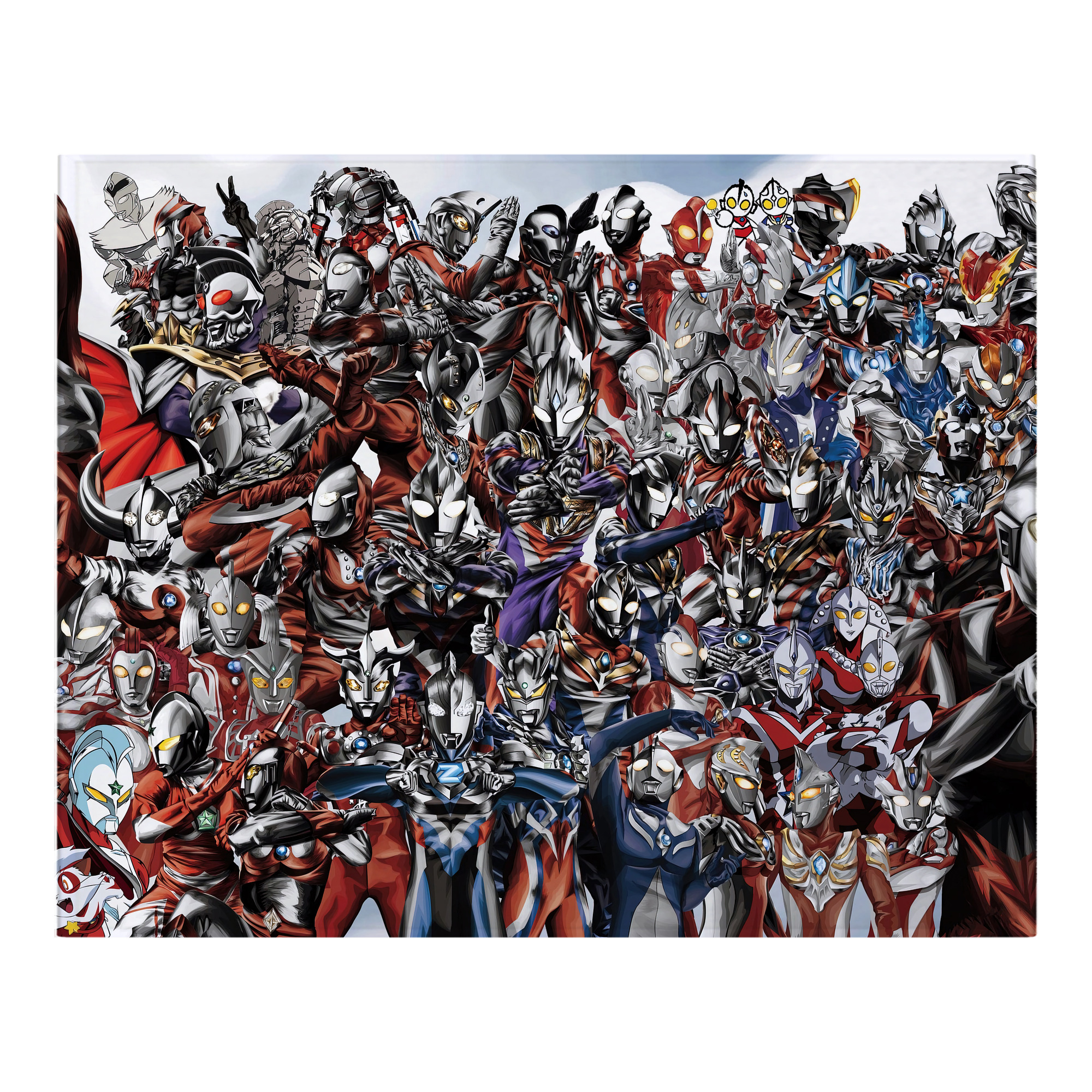（画像用） ウルトラマン Ultraman フランネルブランケット・多サイズ対応（横型）