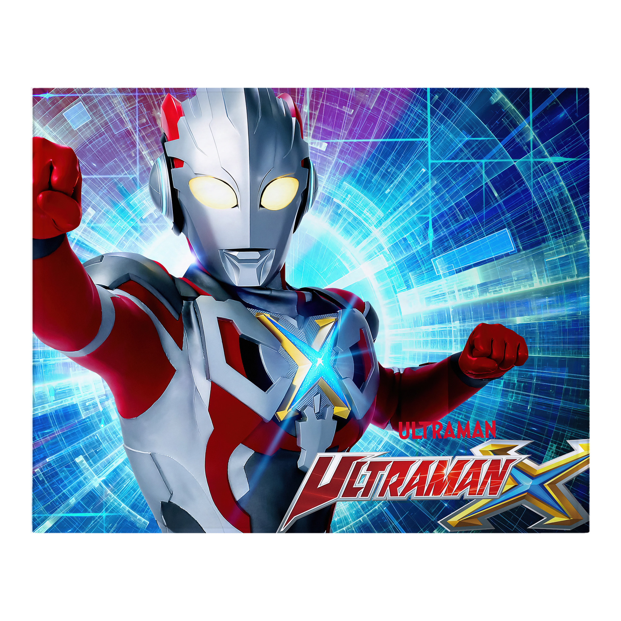 （画像用） ウルトラマン Ultraman フランネルブランケット・多サイズ対応（横型）