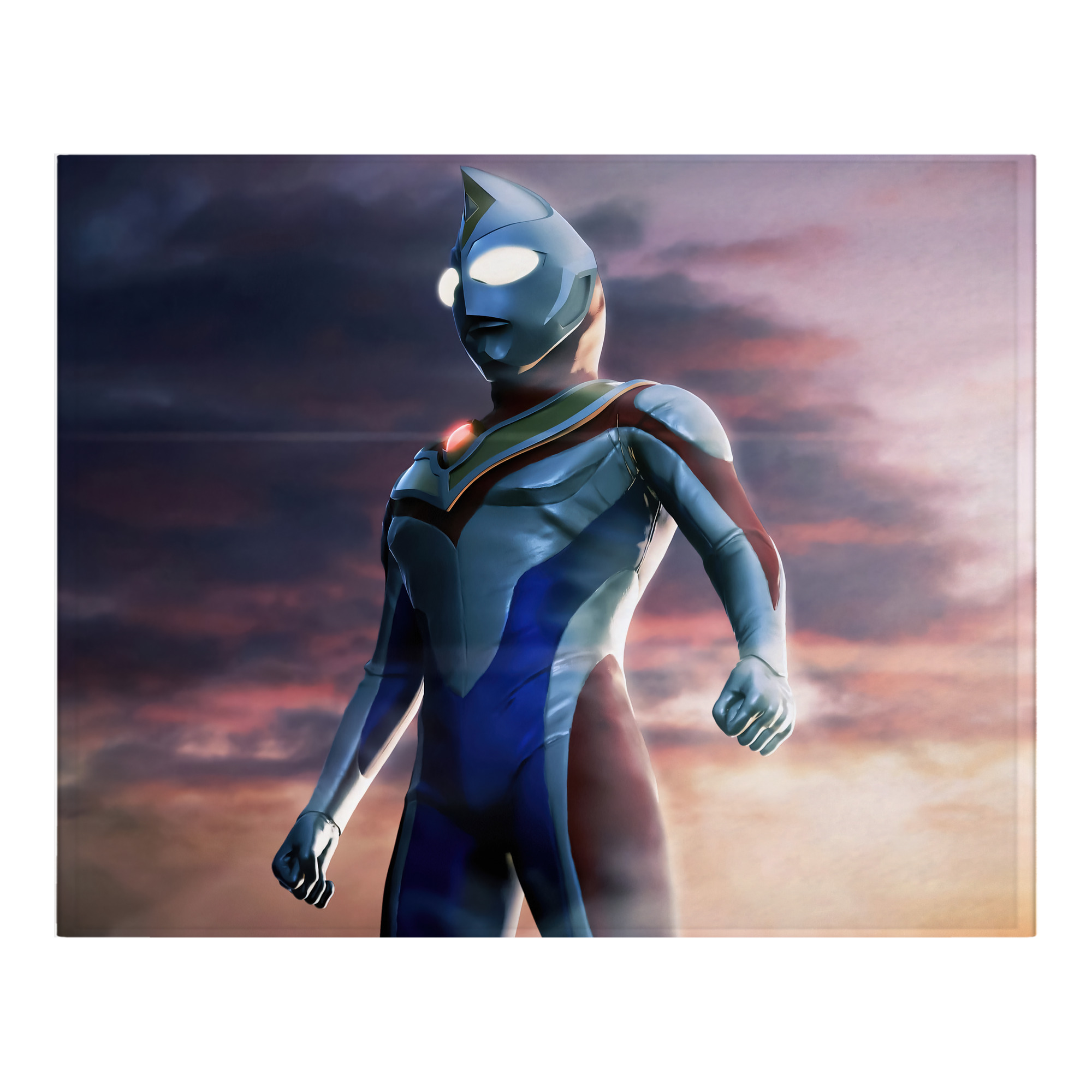（画像用） ウルトラマン Ultraman フランネルブランケット・多サイズ対応（横型）