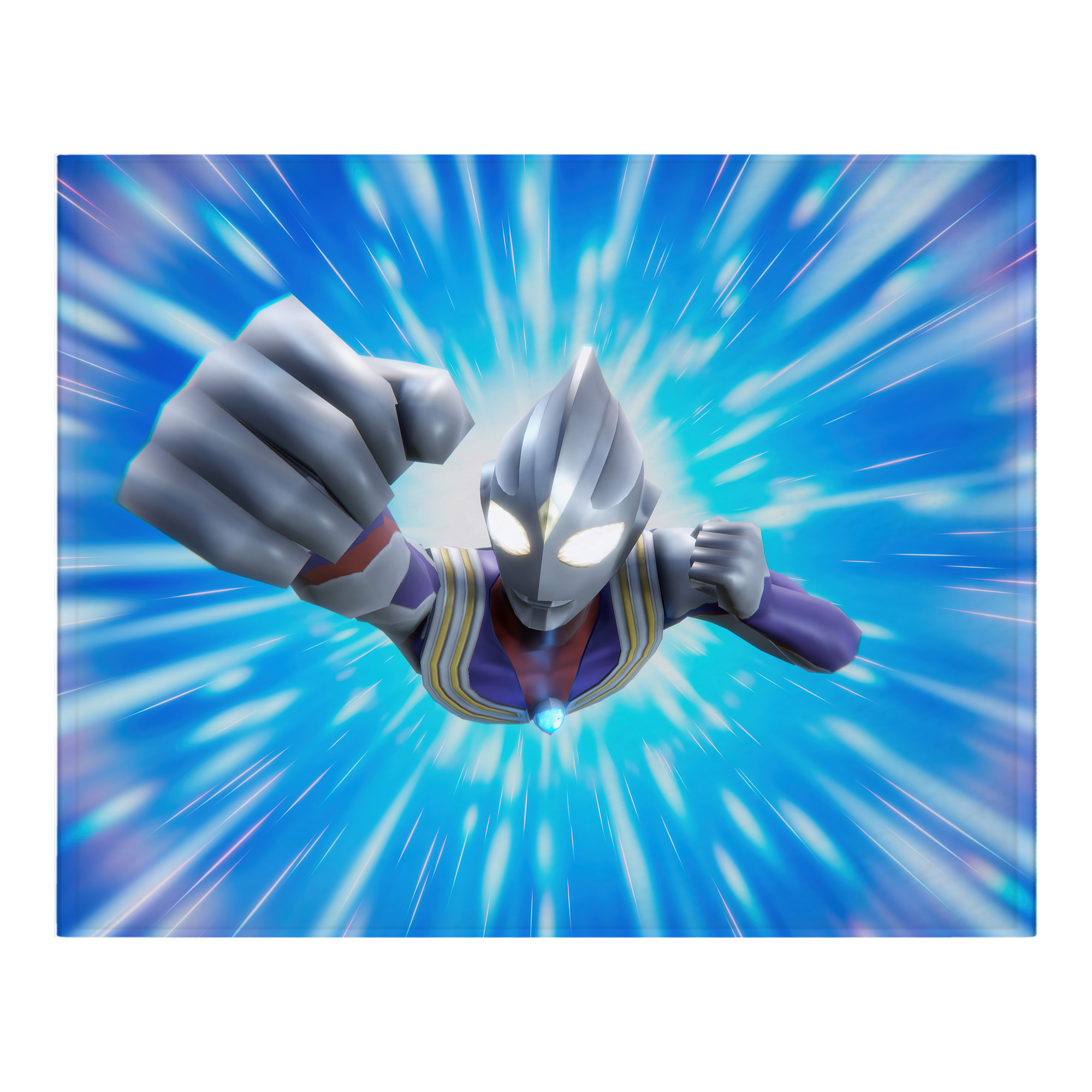 （画像用） ウルトラマン Ultraman フランネルブランケット・多サイズ対応（横型）