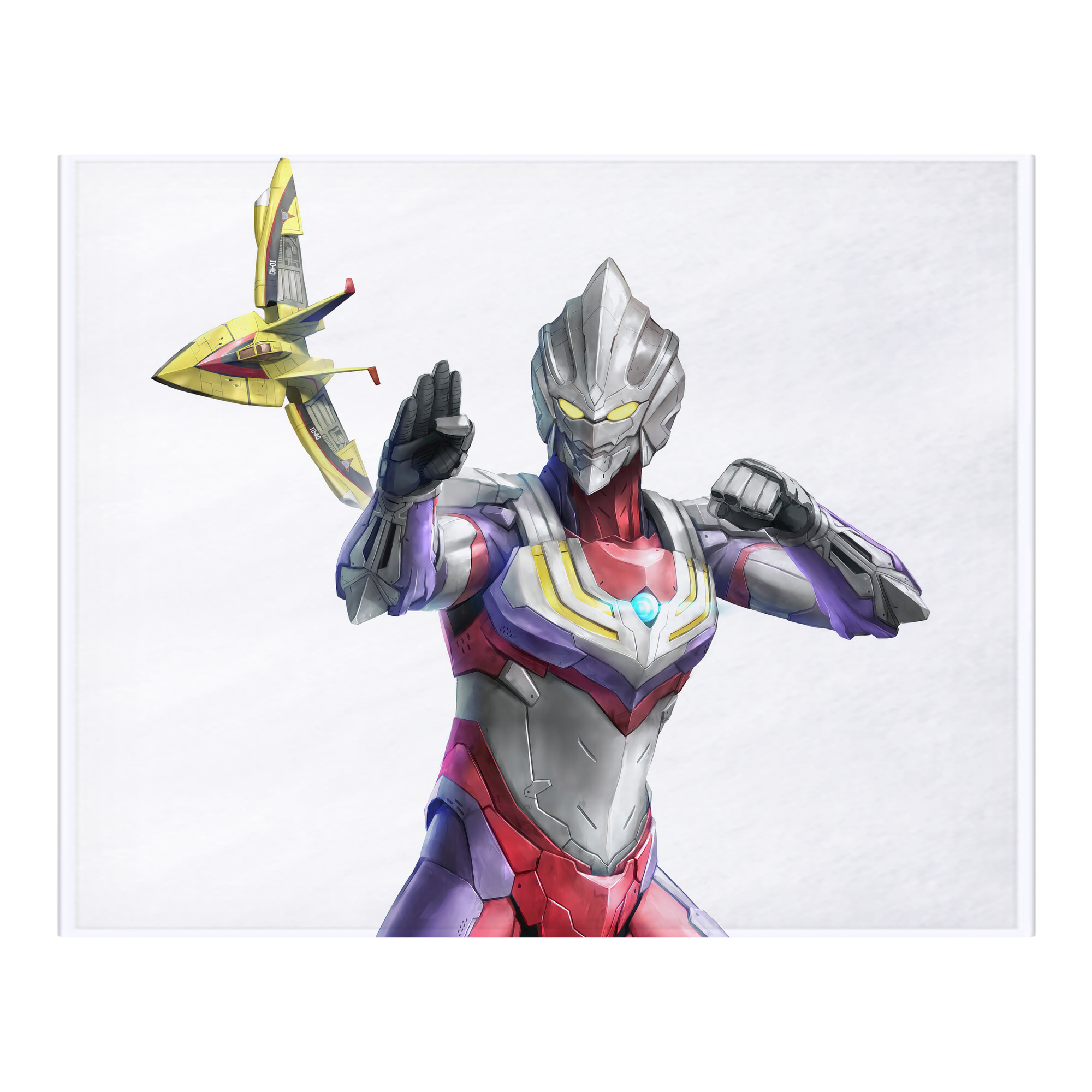 （画像用） ウルトラマン Ultraman フランネルブランケット・多サイズ対応（横型）