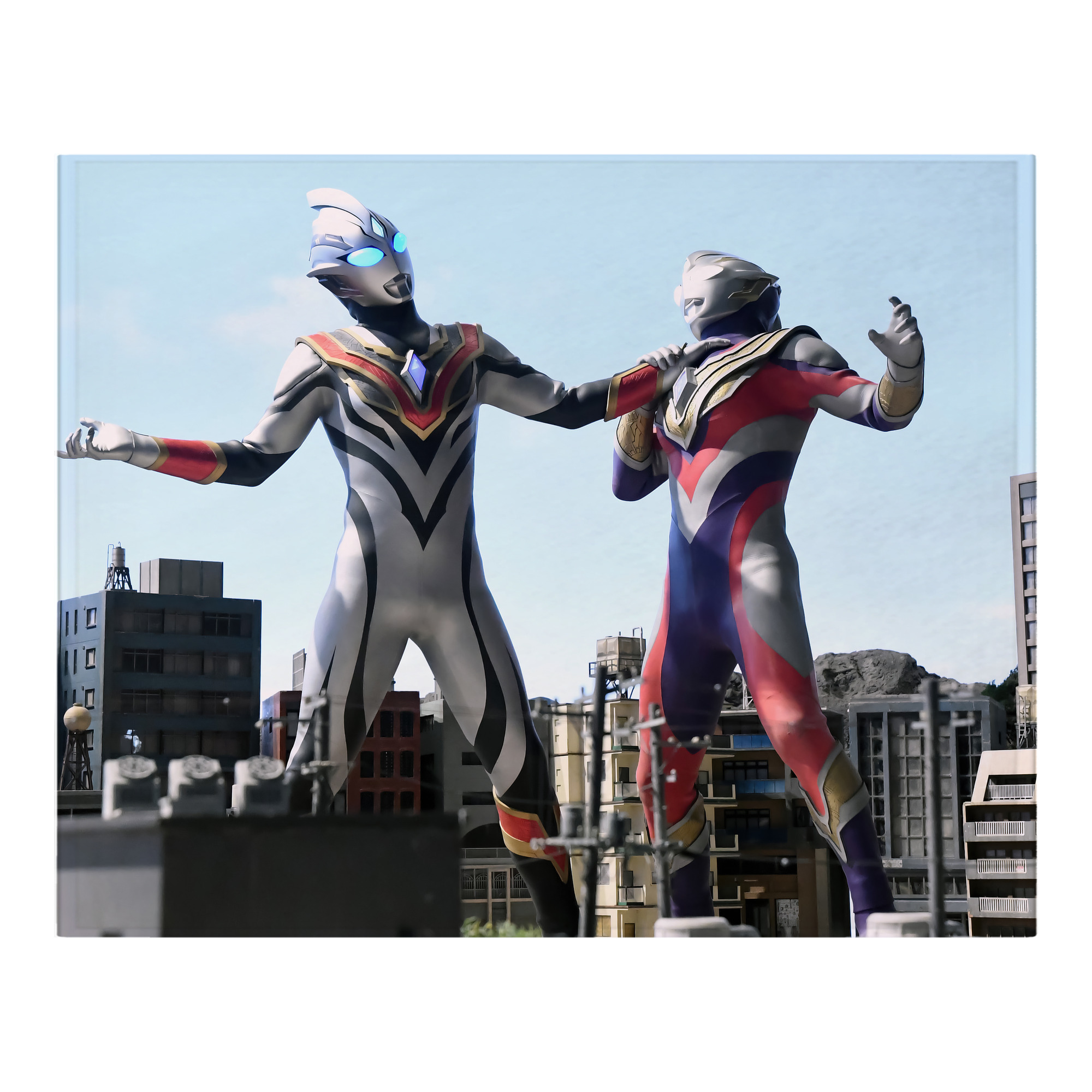 （画像用） ウルトラマン Ultraman フランネルブランケット・多サイズ対応（横型）