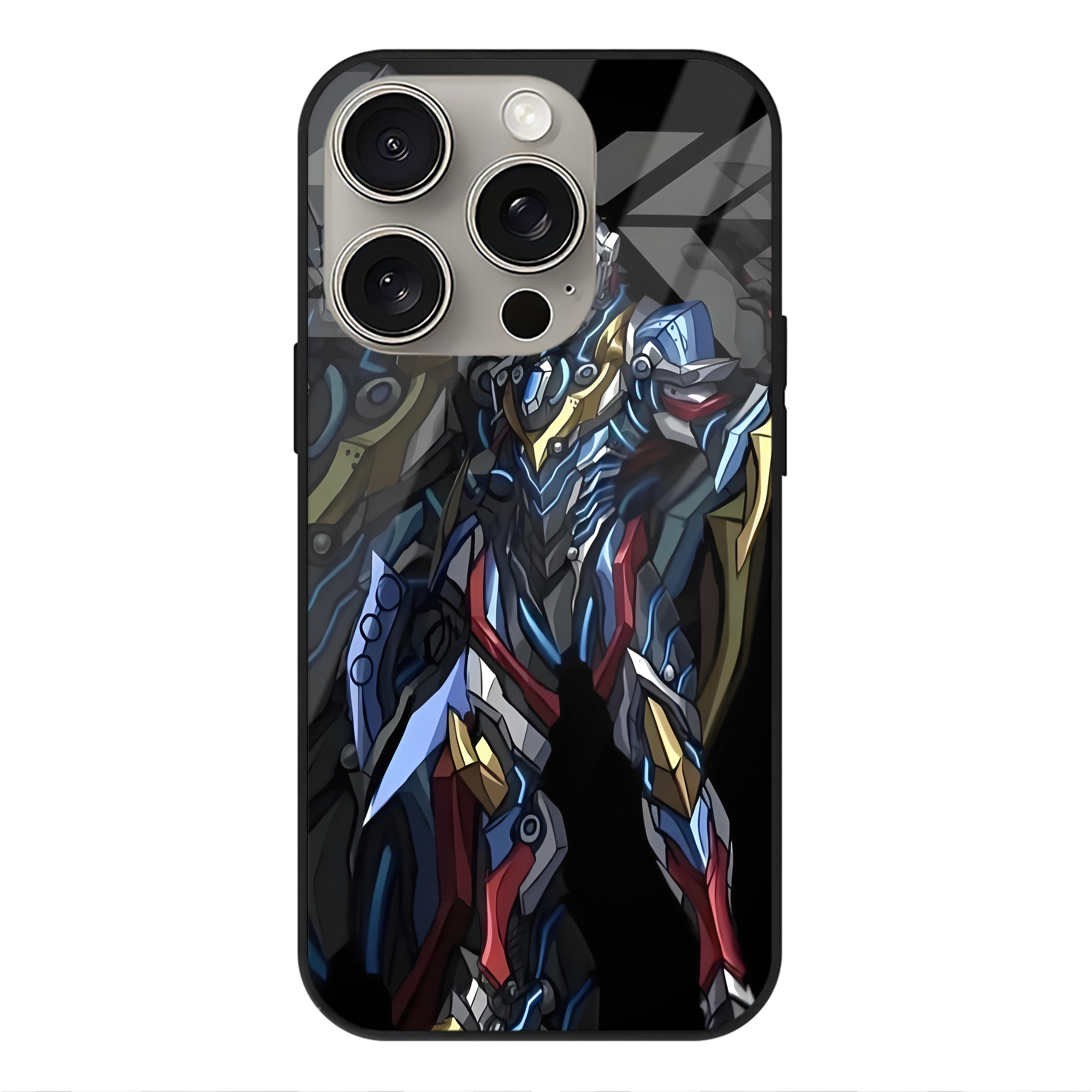 （画像用） ウルトラマン Ultraman 【iPhone15Pro対応】スマホケース 耐衝撃＆黄変防止 背面ガラス