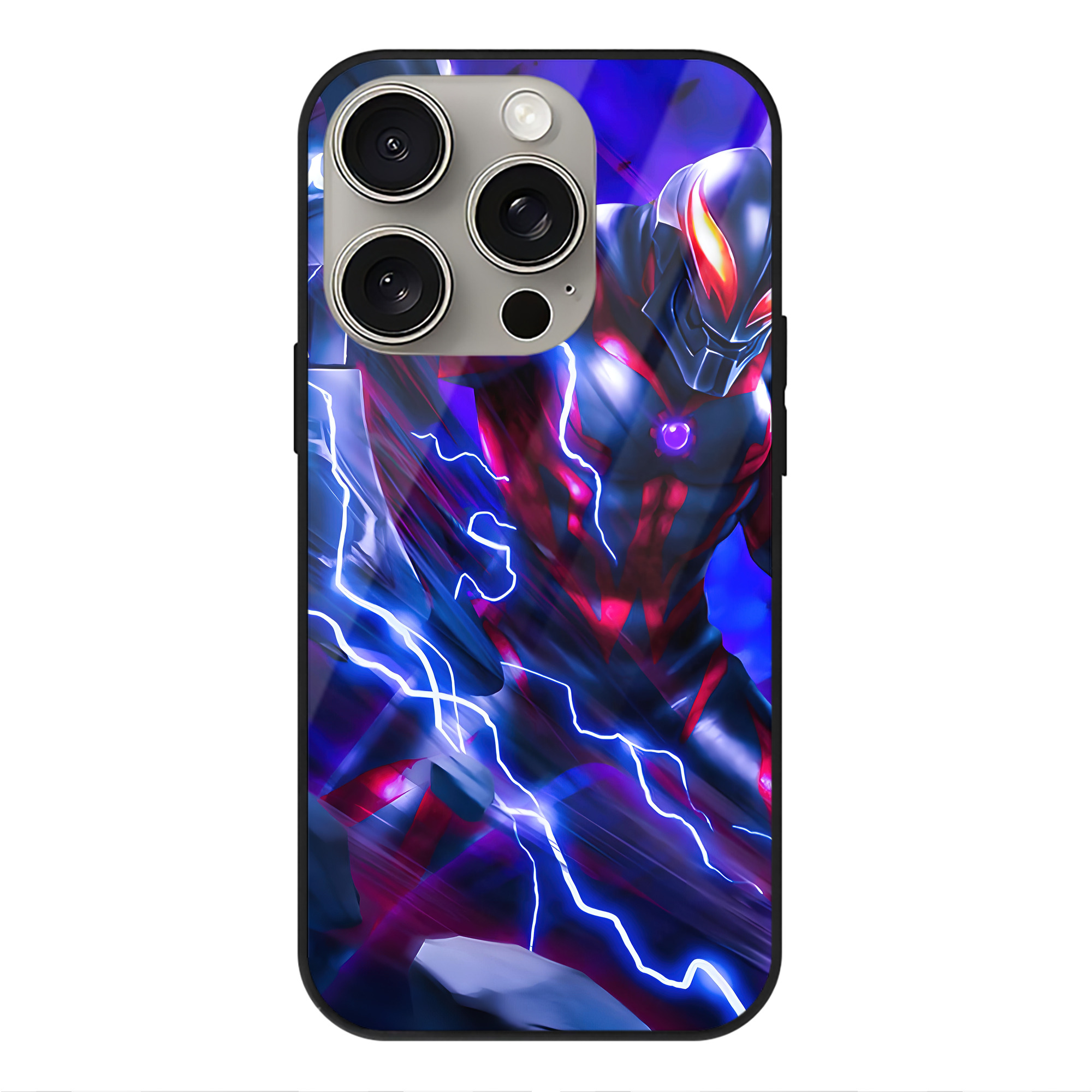 （画像用） ウルトラマン Ultraman 【iPhone15Pro対応】スマホケース 耐衝撃＆黄変防止 背面ガラス