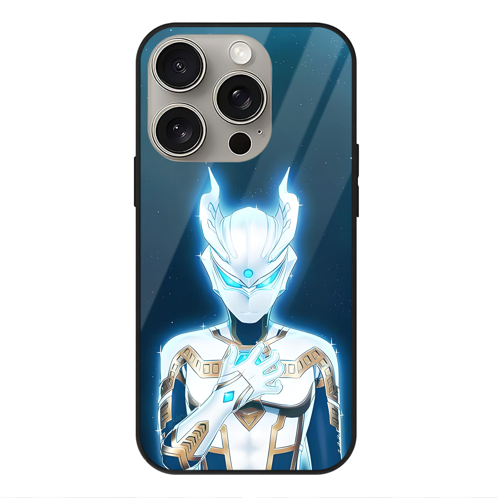 （画像用） ウルトラマン Ultraman 【iPhone15Pro対応】スマホケース 耐衝撃＆黄変防止 背面ガラス
