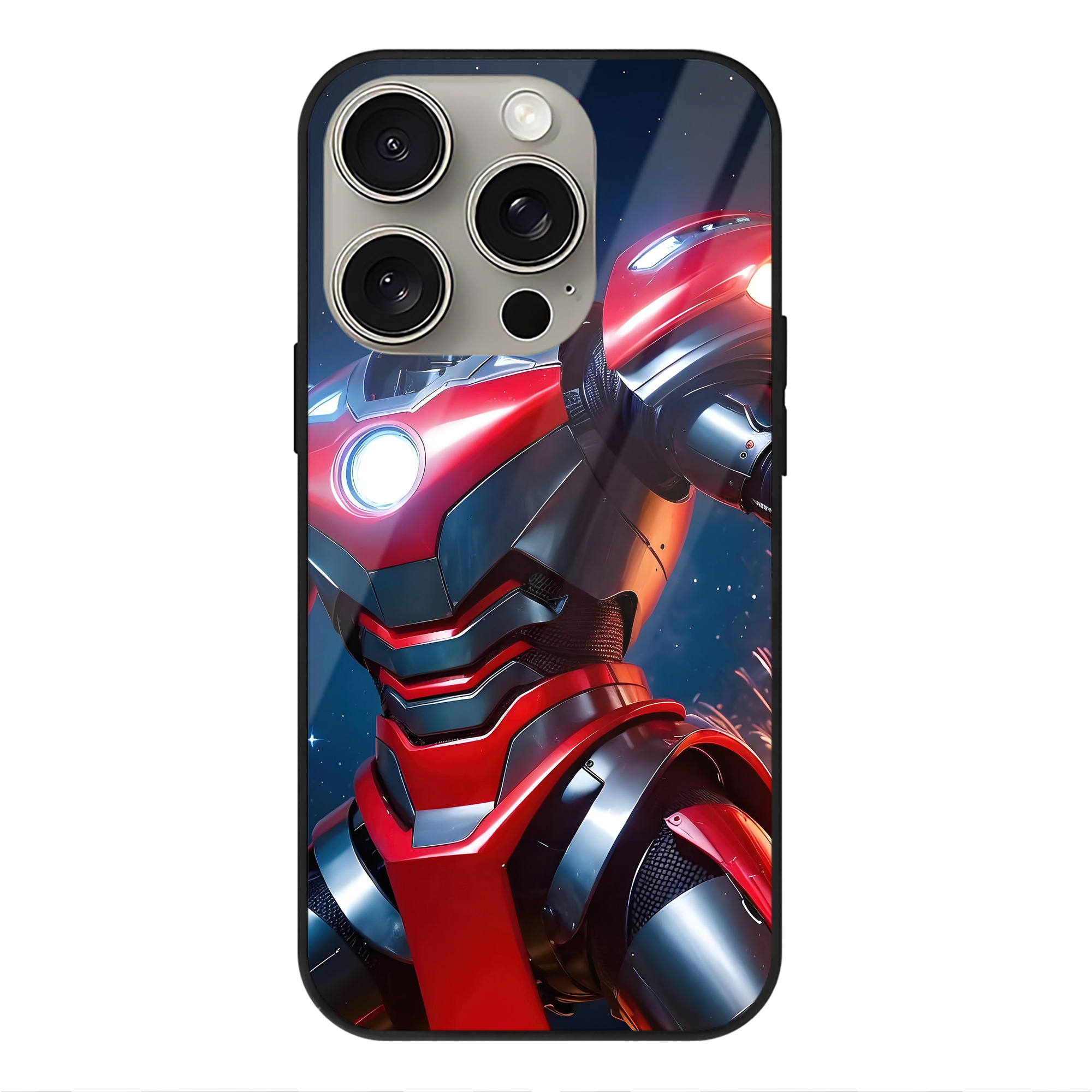 （画像用） ウルトラマン Ultraman 【iPhone15Pro対応】スマホケース 耐衝撃＆黄変防止 背面ガラス