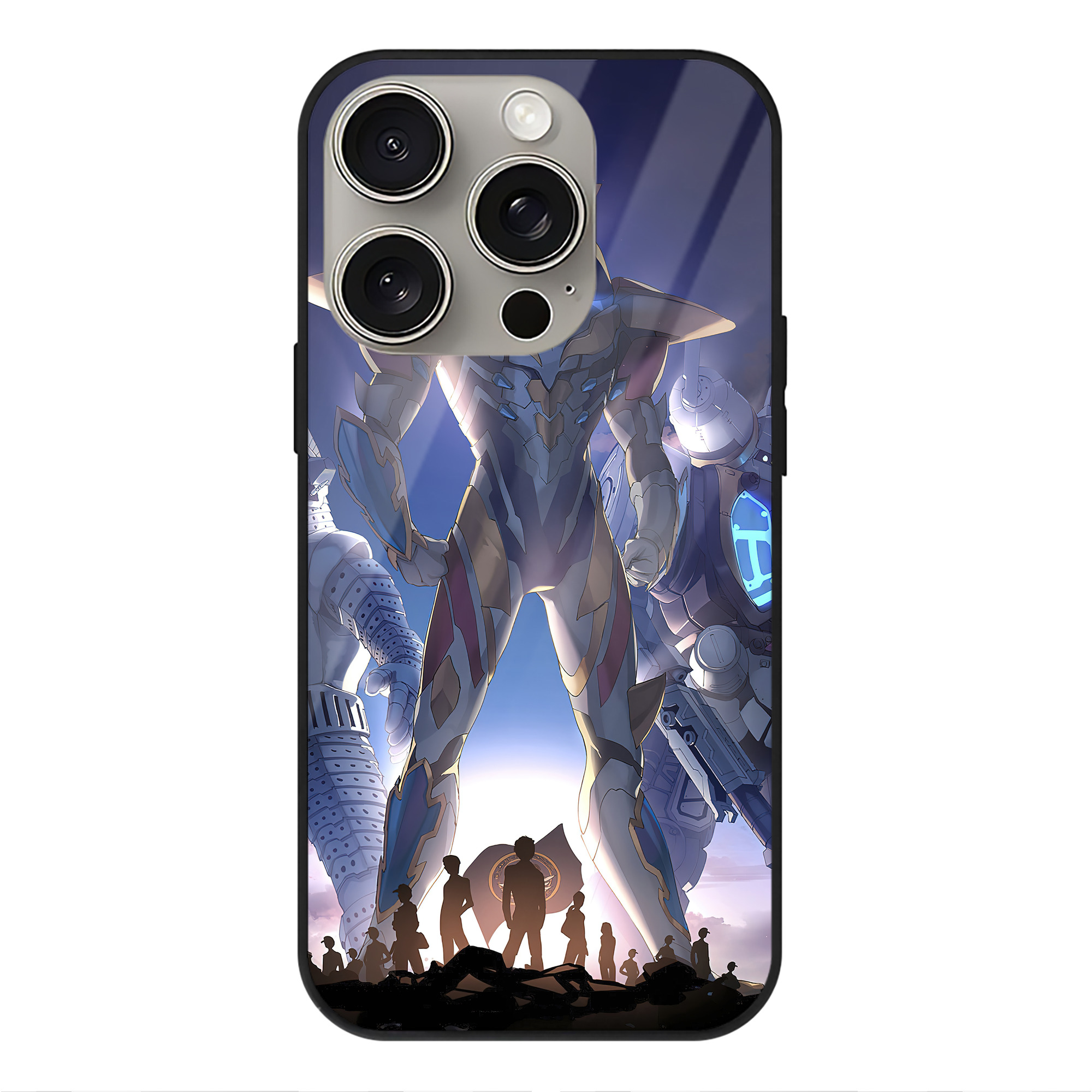 （画像用） ウルトラマン Ultraman 【iPhone15Pro対応】スマホケース 耐衝撃＆黄変防止 背面ガラス