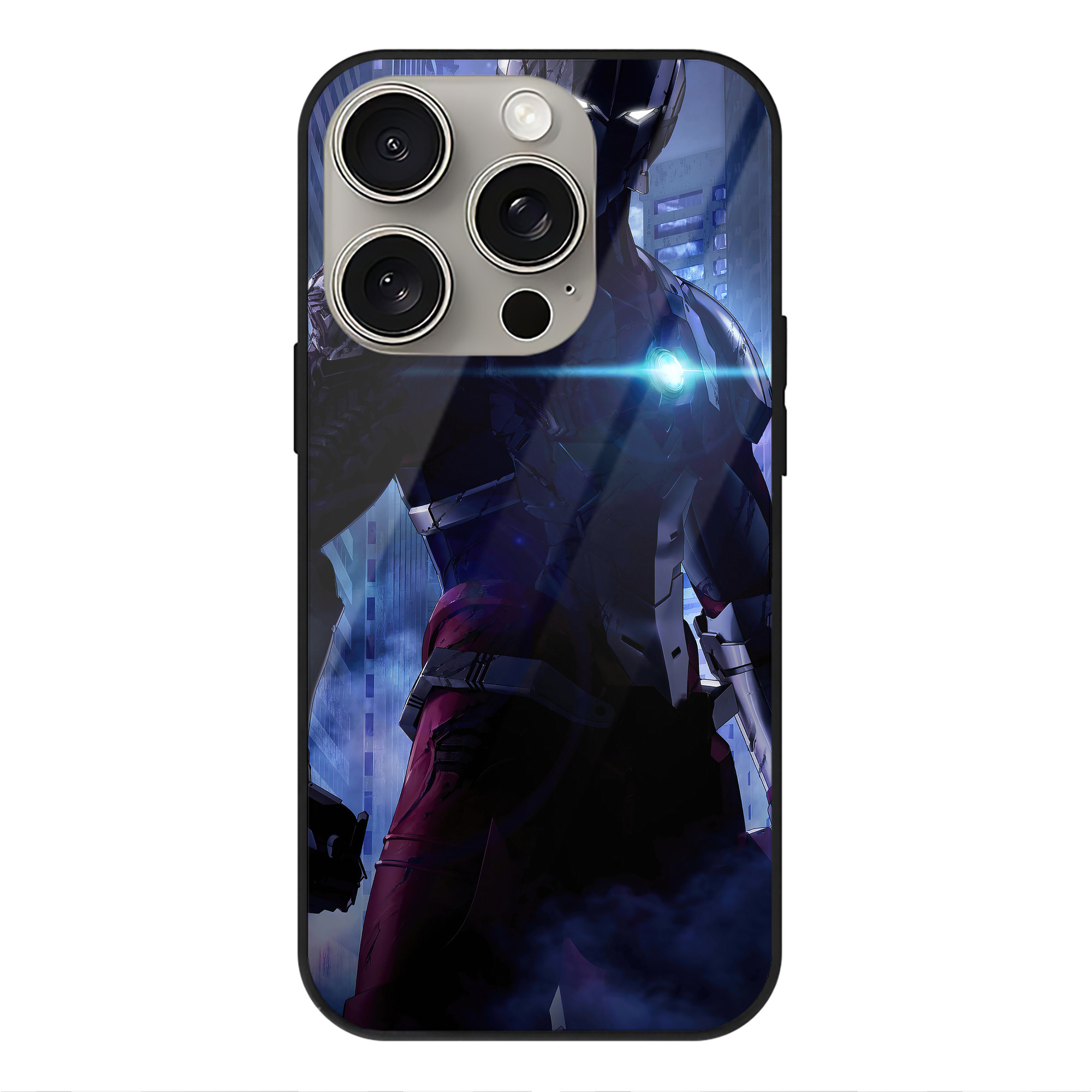 （画像用） ウルトラマン Ultraman 【iPhone15Pro対応】スマホケース 耐衝撃＆黄変防止 背面ガラス