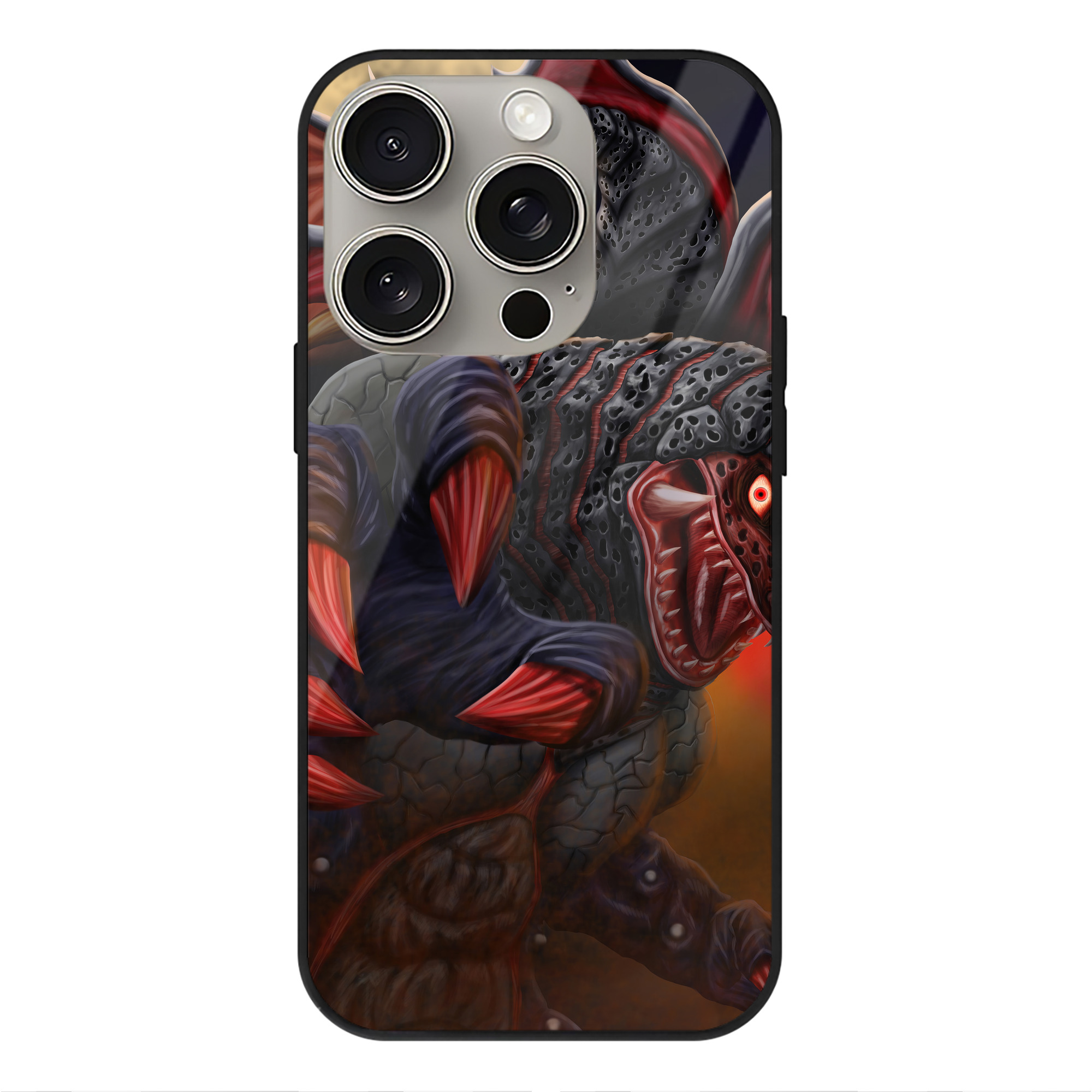 （画像用） ウルトラマン Ultraman 【iPhone15Pro対応】スマホケース 耐衝撃＆黄変防止 背面ガラス