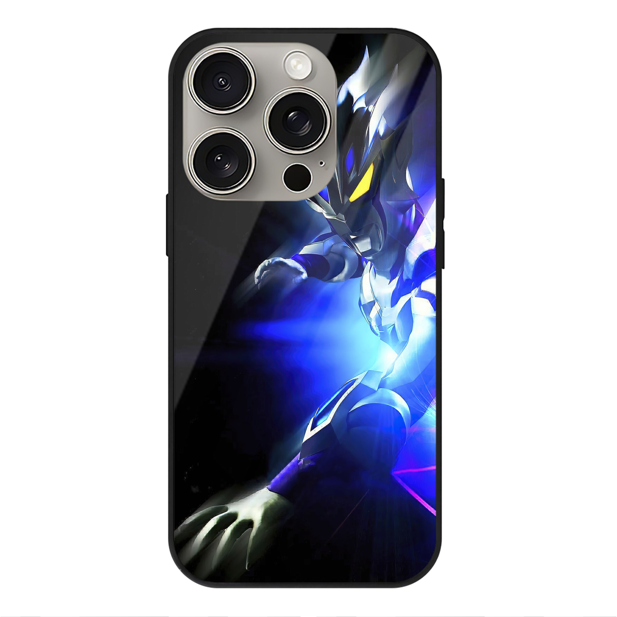 （画像用） ウルトラマン Ultraman 【iPhone15Pro対応】スマホケース 耐衝撃＆黄変防止 背面ガラス