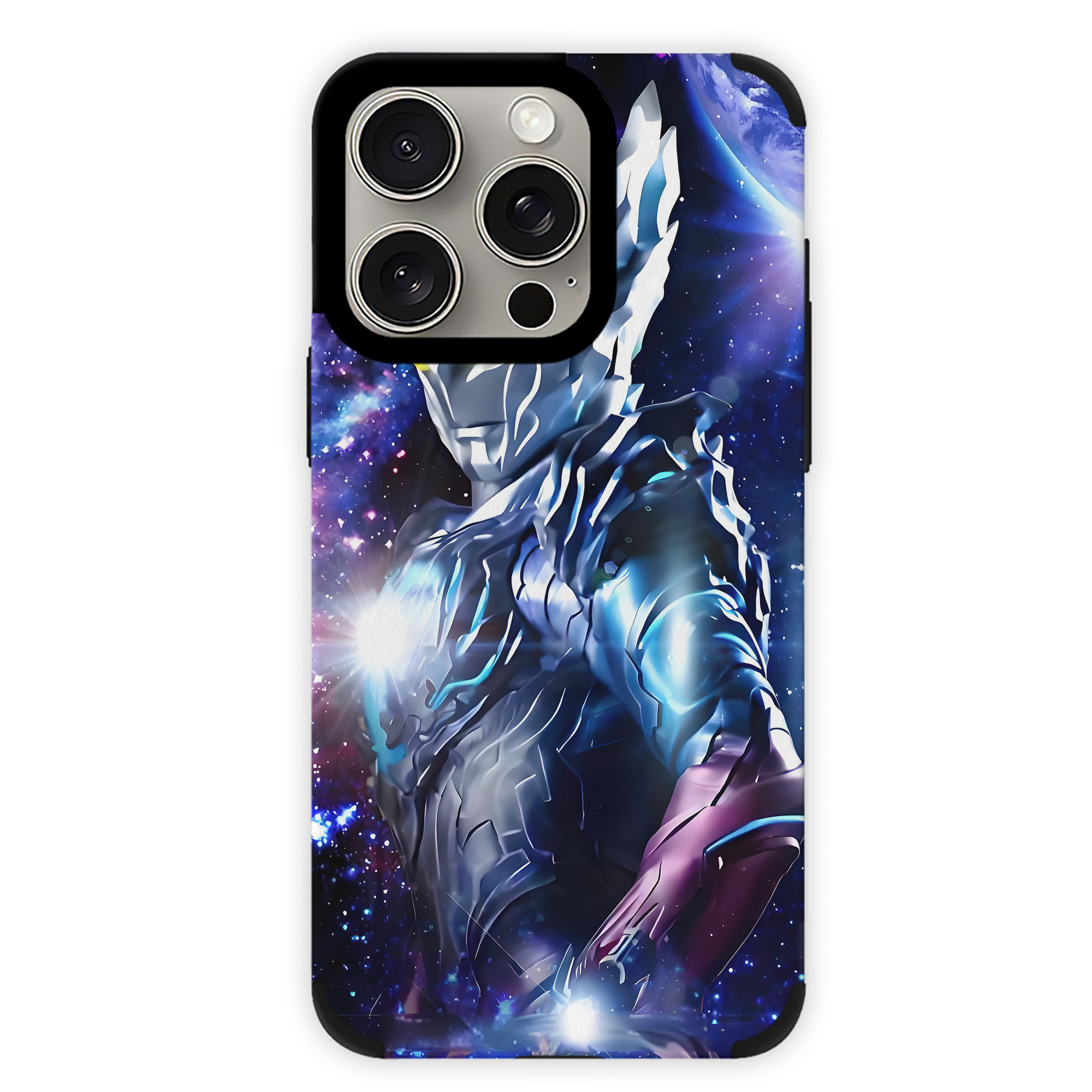 （画像用） ウルトラマン Ultraman 【iPhone15ProMax対応】 PUレザー スマホケース 耐衝撃＆黄変防止