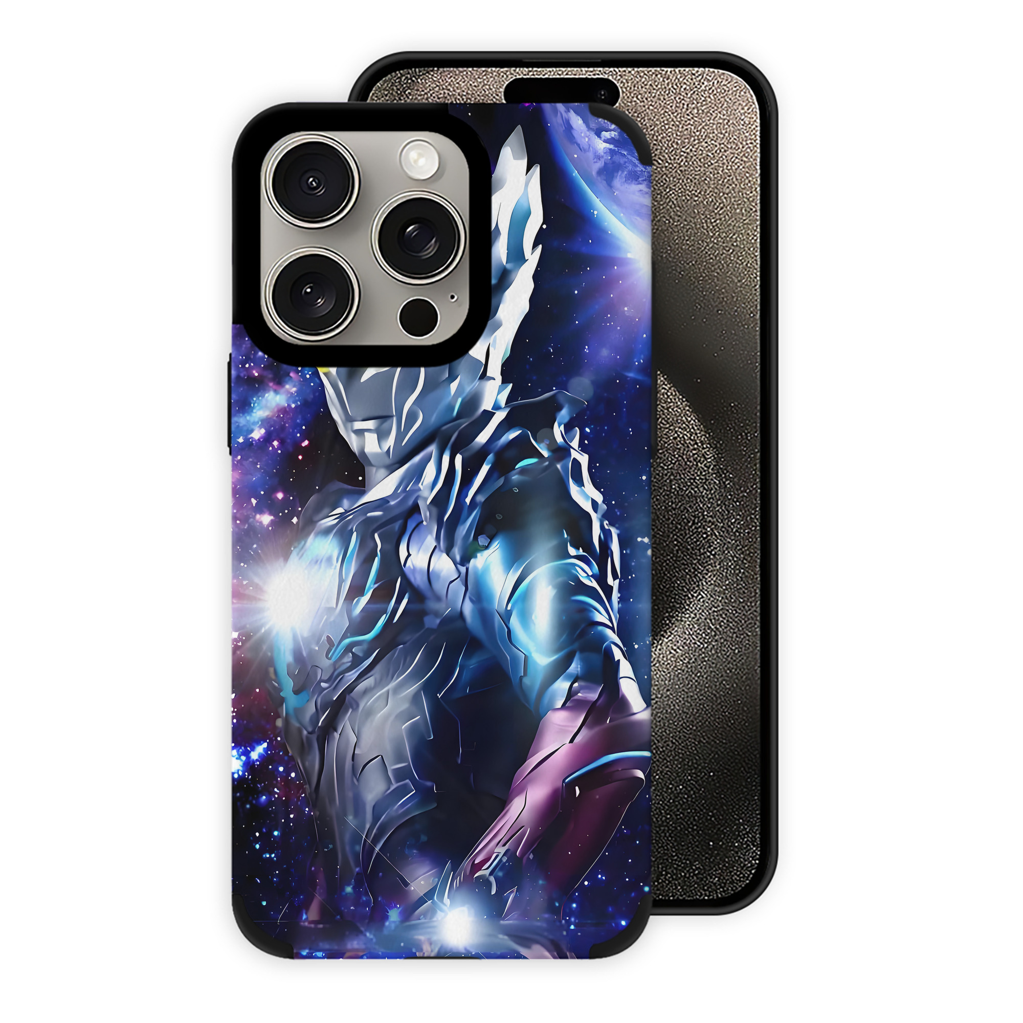 （画像用） ウルトラマン Ultraman 【iPhone15ProMax対応】 PUレザー スマホケース 耐衝撃＆黄変防止