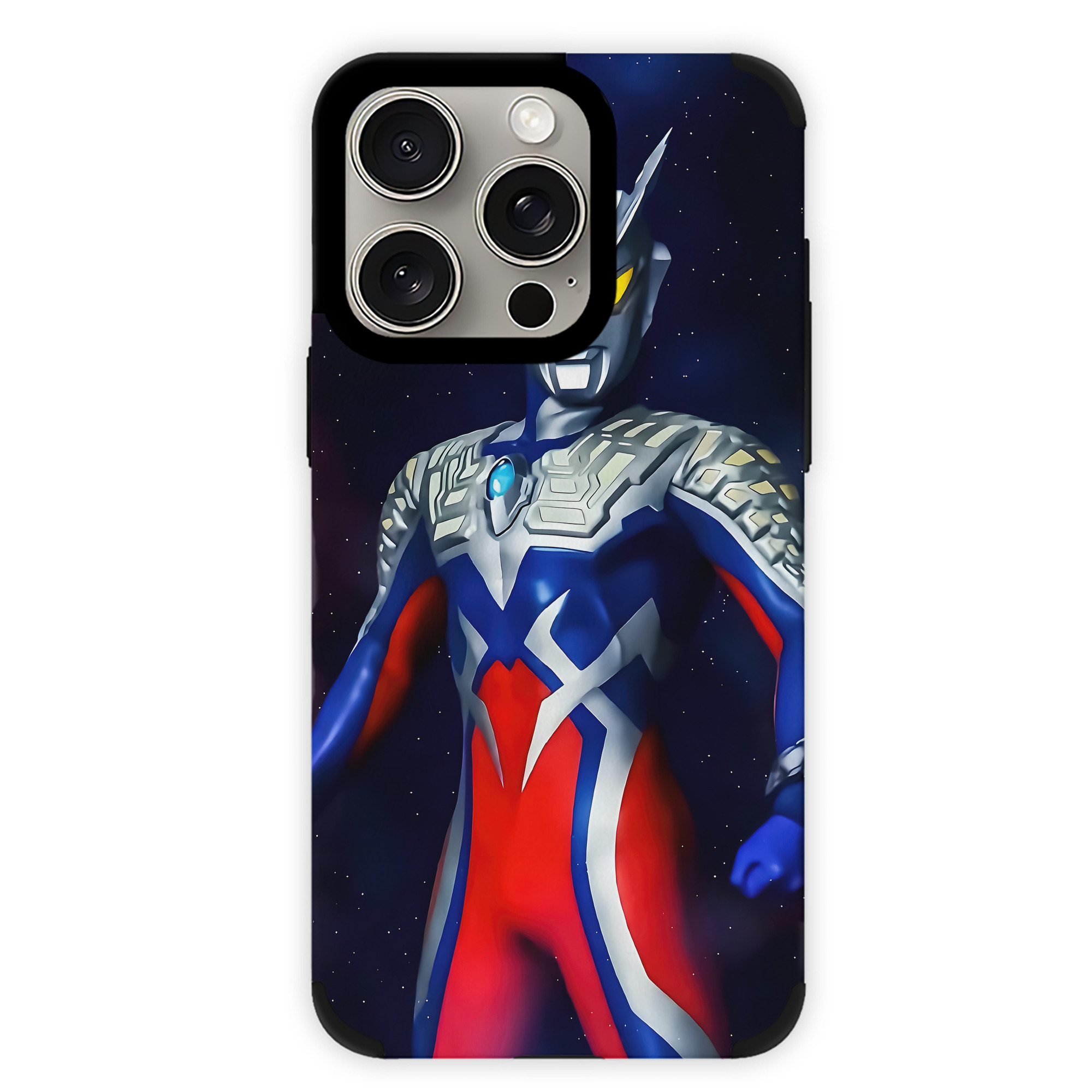 （画像用） ウルトラマン Ultraman 【iPhone15ProMax対応】 PUレザー スマホケース 耐衝撃＆黄変防止