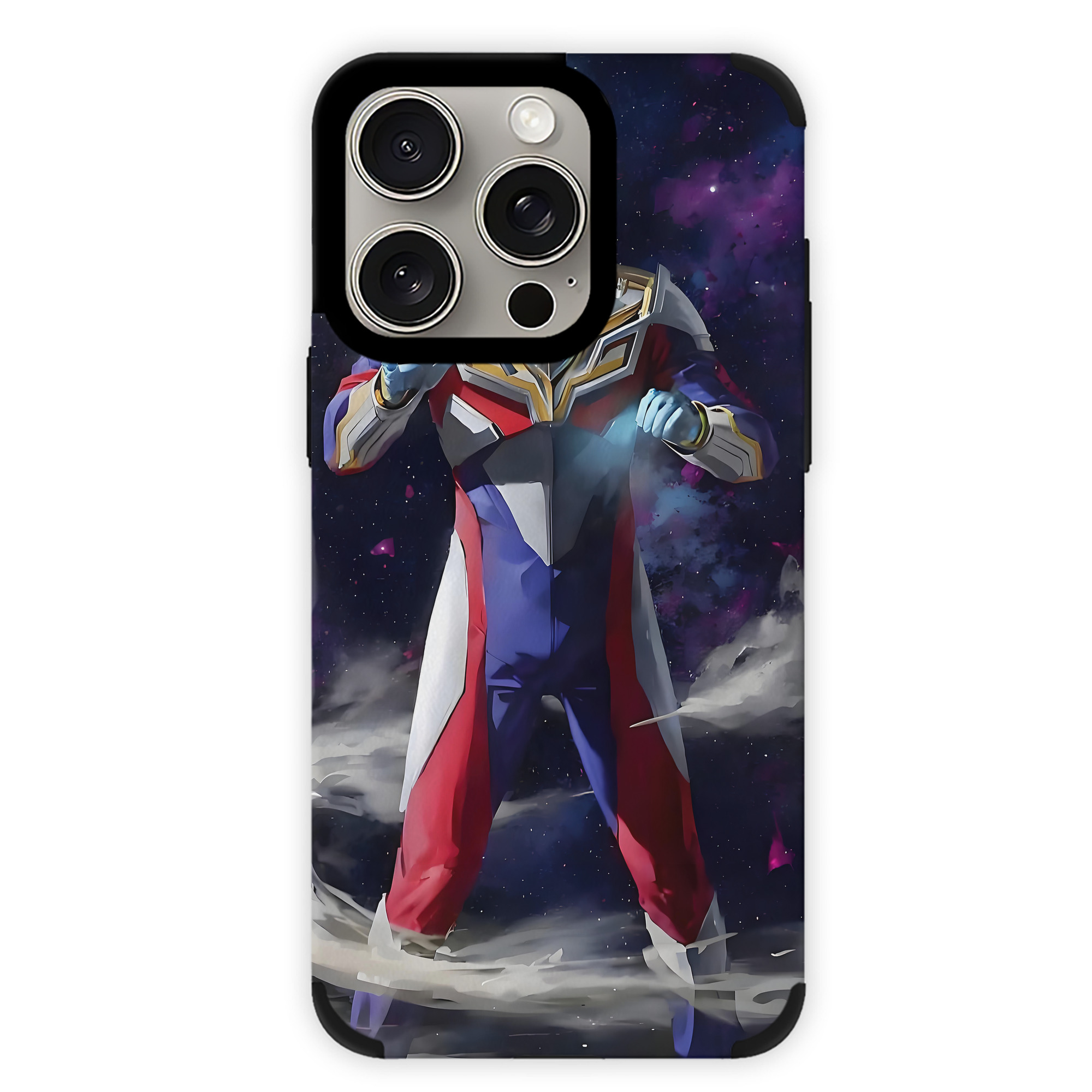 （画像用） ウルトラマン Ultraman 【iPhone15ProMax対応】 PUレザー スマホケース 耐衝撃＆黄変防止