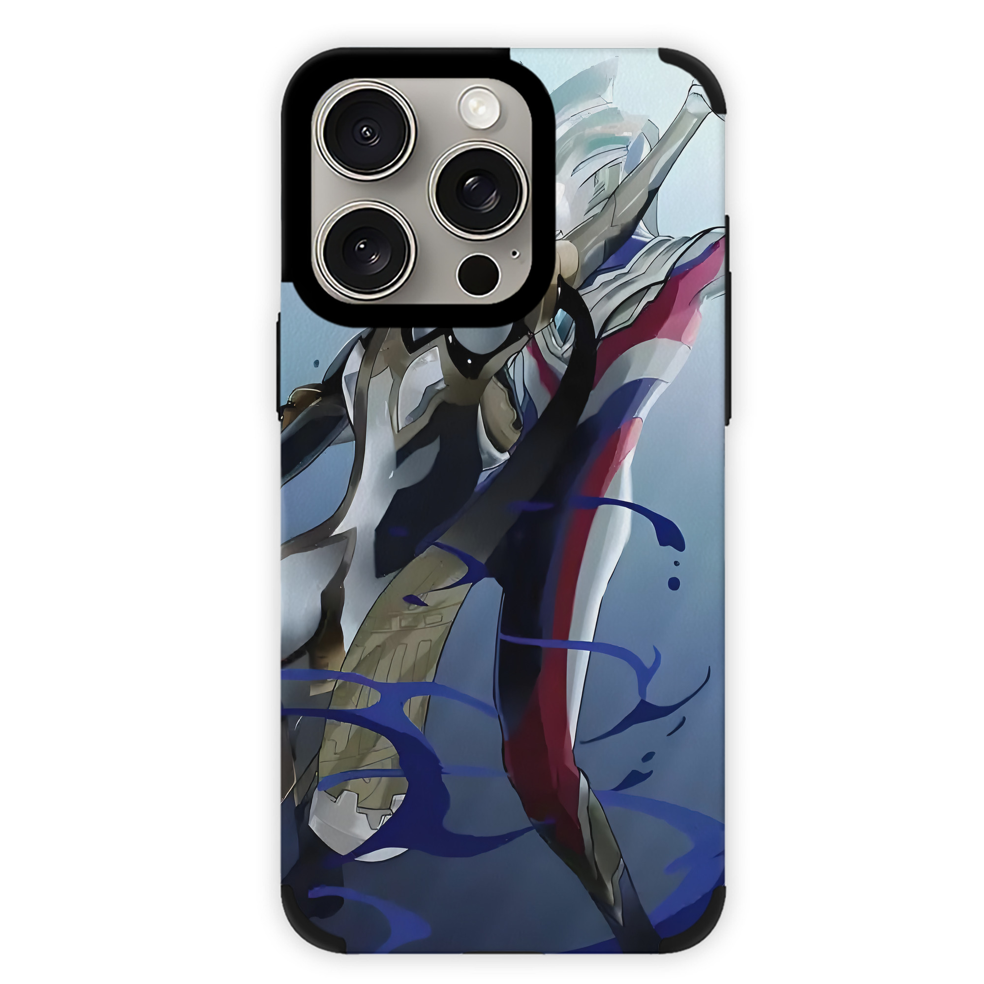 （画像用） ウルトラマン Ultraman 【iPhone15ProMax対応】 PUレザー スマホケース 耐衝撃＆黄変防止