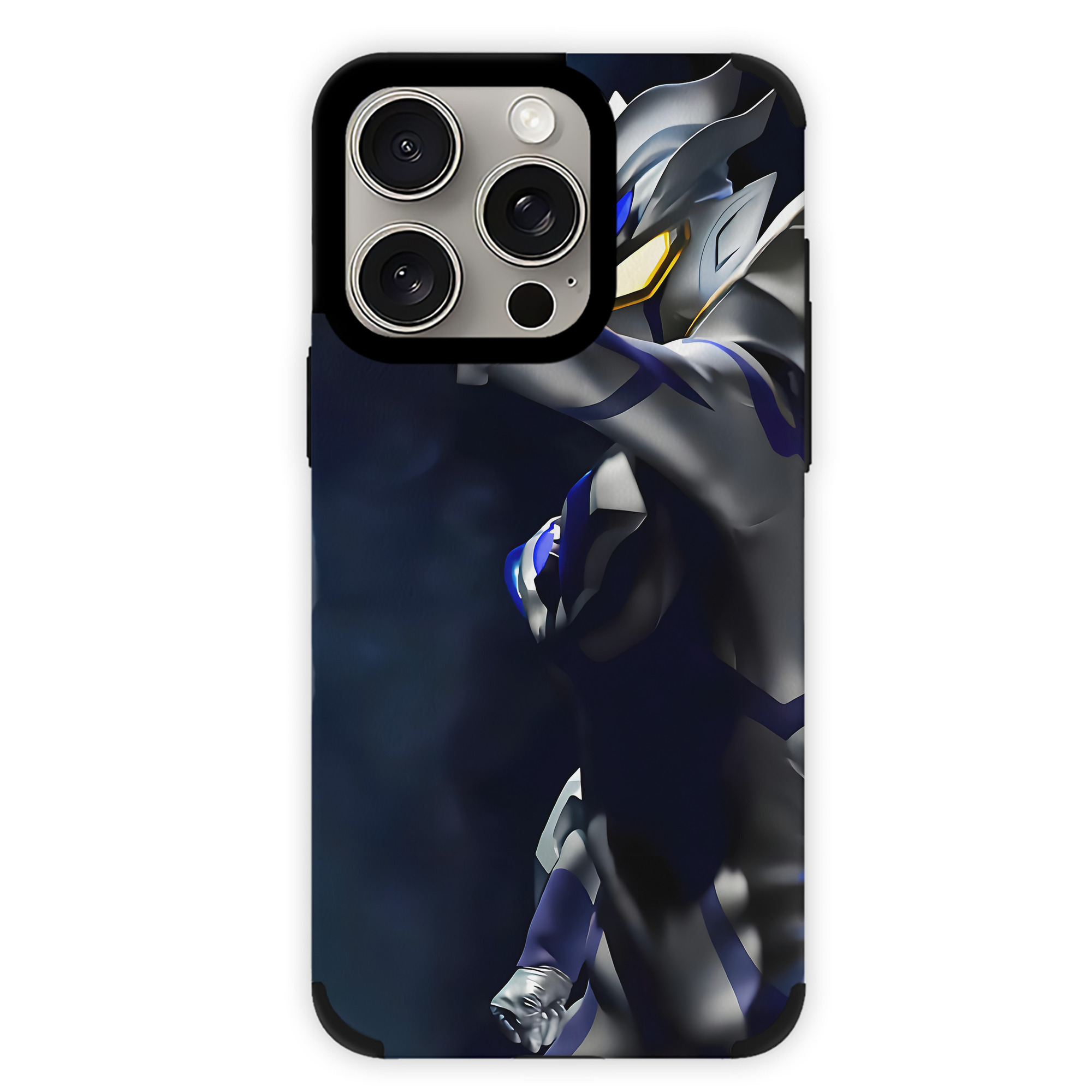 （画像用） ウルトラマン Ultraman 【iPhone15ProMax対応】 PUレザー スマホケース 耐衝撃＆黄変防止
