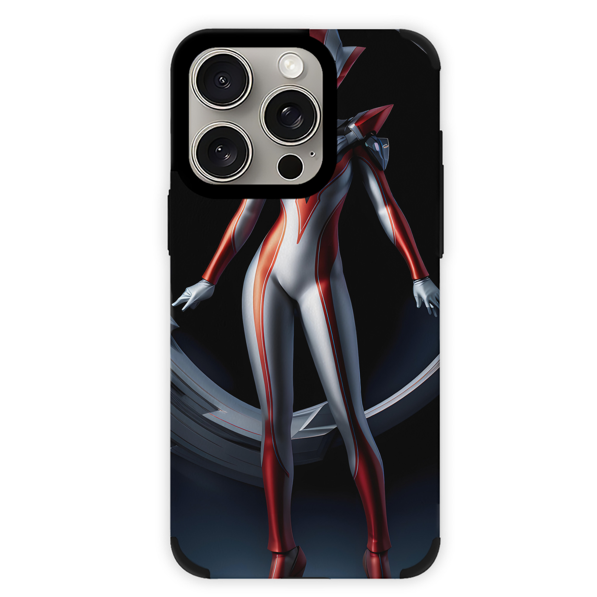 （画像用） ウルトラマン Ultraman 【iPhone15ProMax対応】 PUレザー スマホケース 耐衝撃＆黄変防止