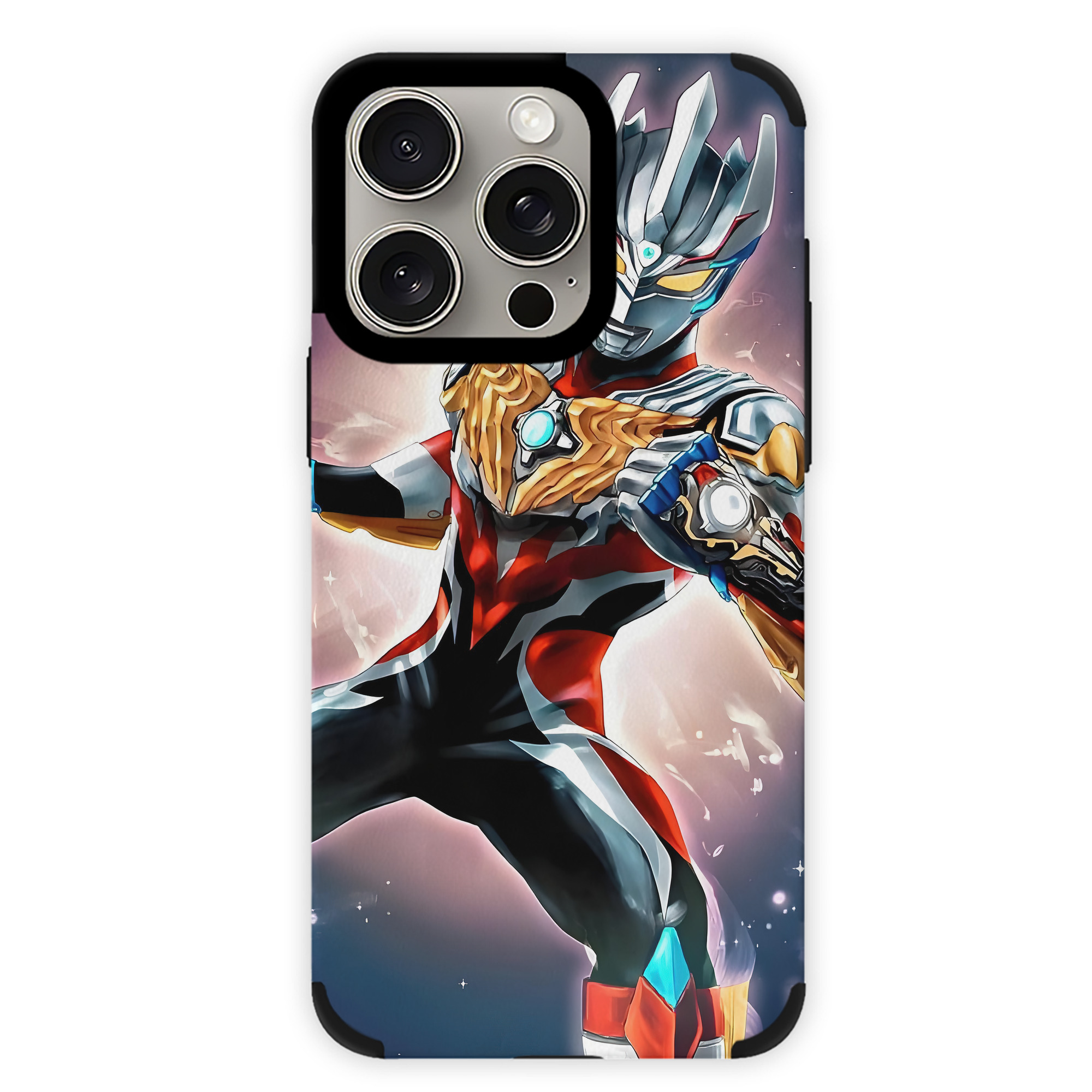 （画像用） ウルトラマン Ultraman 【iPhone15ProMax対応】 PUレザー スマホケース 耐衝撃＆黄変防止