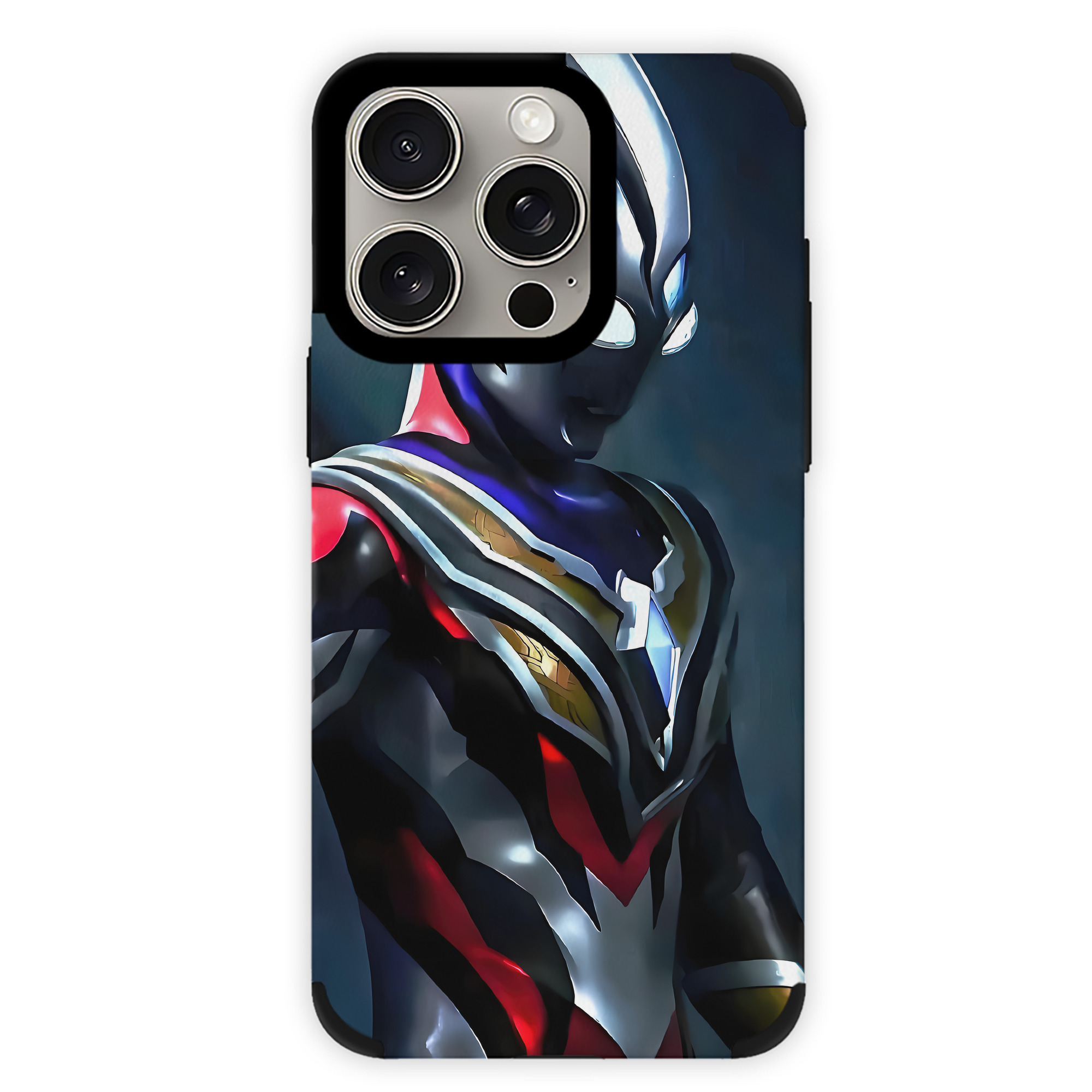 （画像用） ウルトラマン Ultraman 【iPhone15ProMax対応】 PUレザー スマホケース 耐衝撃＆黄変防止