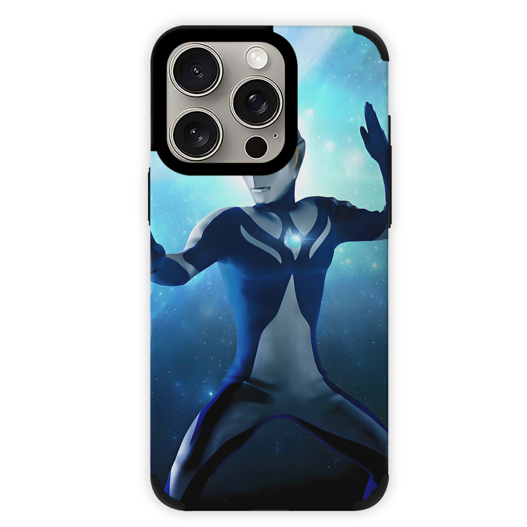 （画像用） ウルトラマン Ultraman 【iPhone15ProMax対応】 PUレザー スマホケース 耐衝撃＆黄変防止