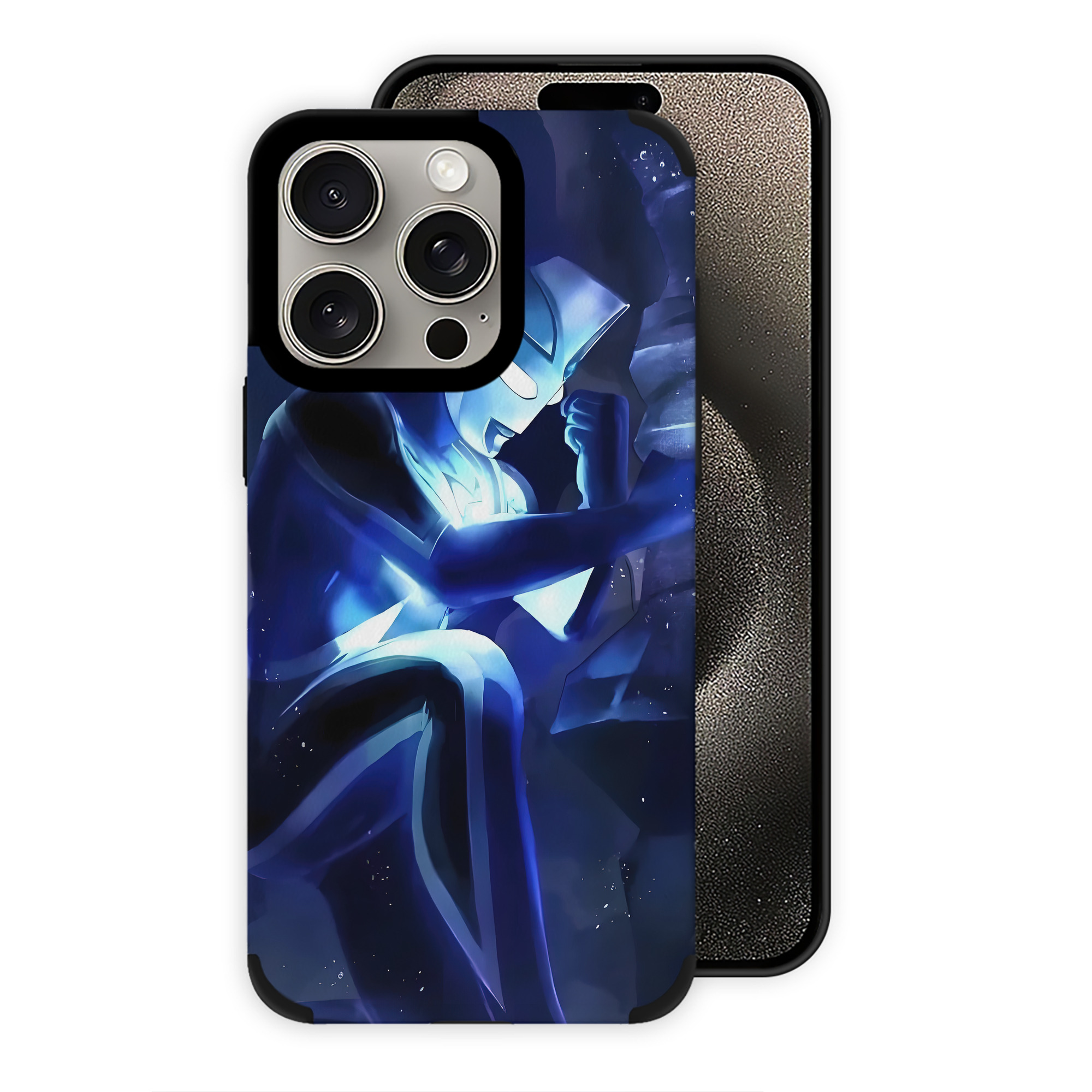 （画像用） ウルトラマン Ultraman 【iPhone15ProMax対応】 PUレザー スマホケース 耐衝撃＆黄変防止
