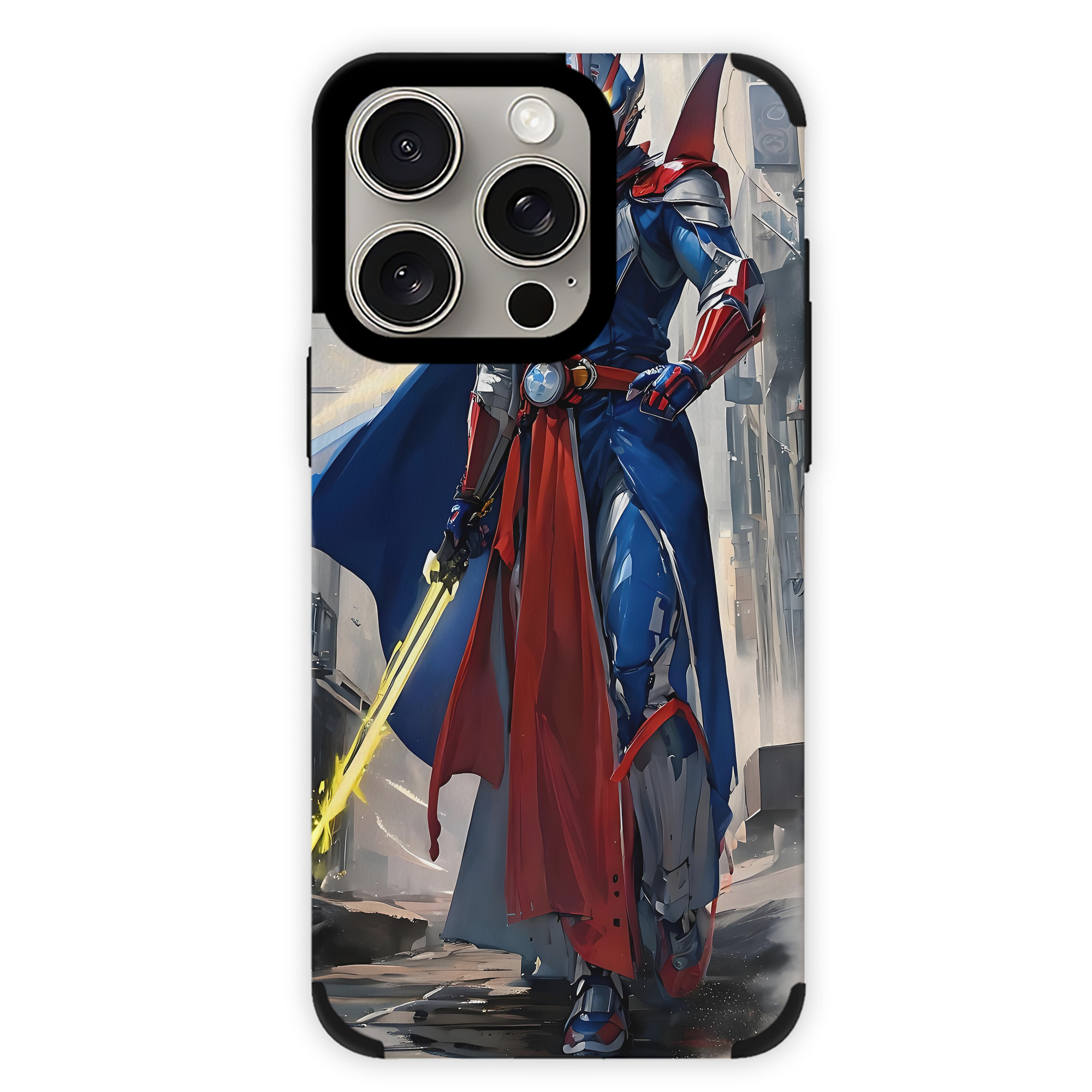 （画像用） ウルトラマン Ultraman 【iPhone15ProMax対応】 PUレザー スマホケース 耐衝撃＆黄変防止