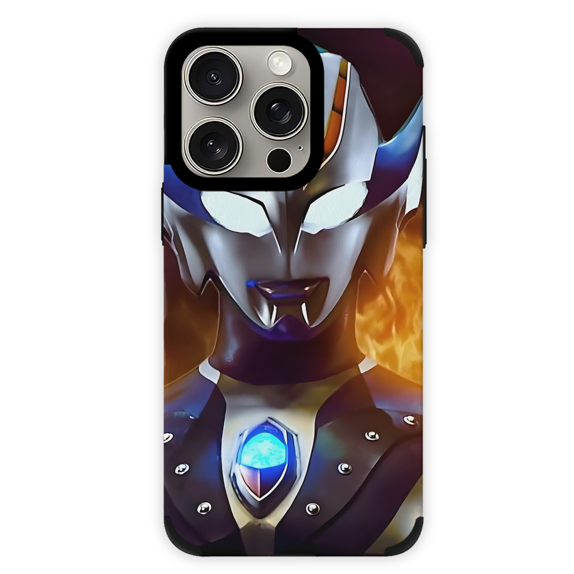 （画像用） ウルトラマン Ultraman 【iPhone15ProMax対応】 PUレザー スマホケース 耐衝撃＆黄変防止