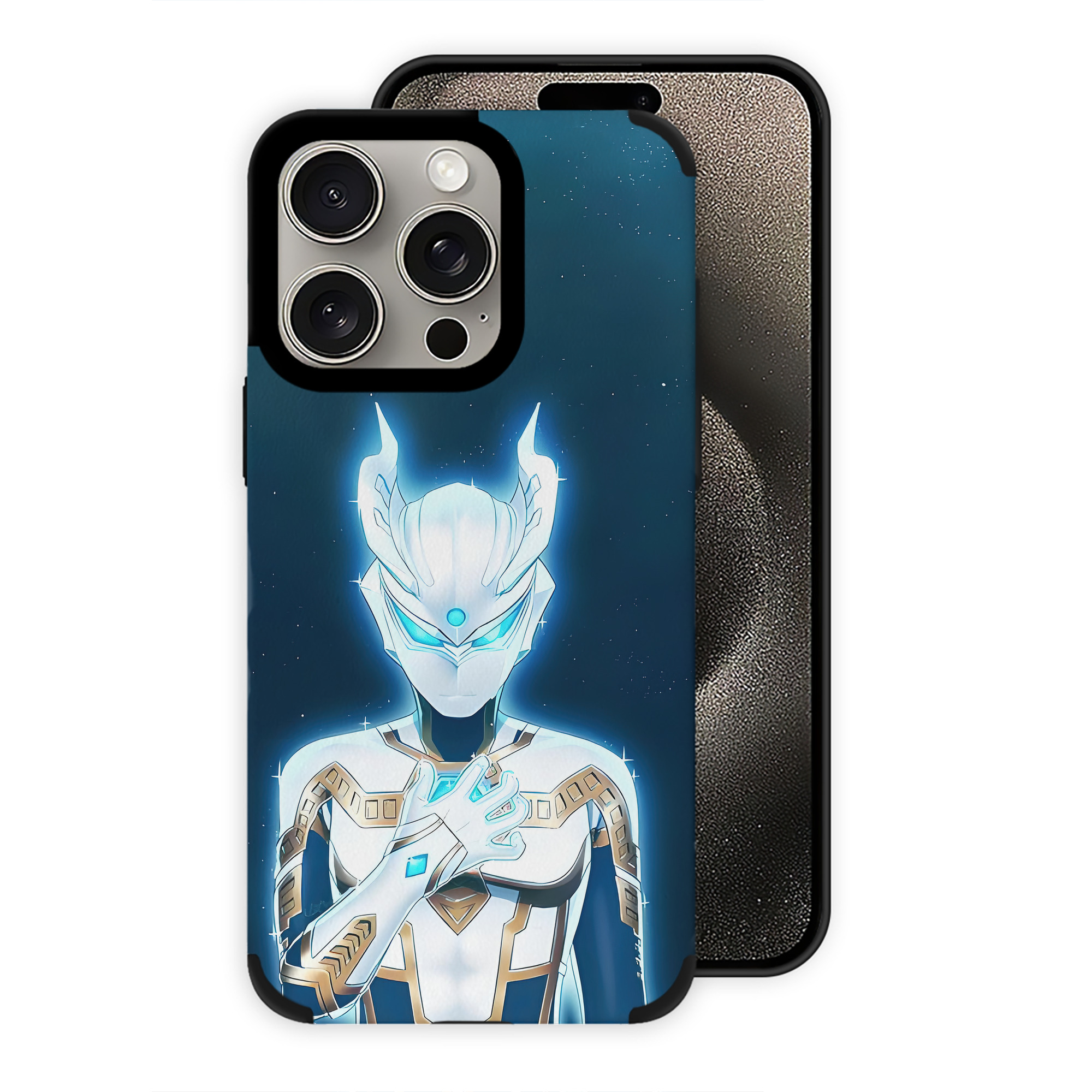 （画像用） ウルトラマン Ultraman 【iPhone15ProMax対応】 PUレザー スマホケース 耐衝撃＆黄変防止