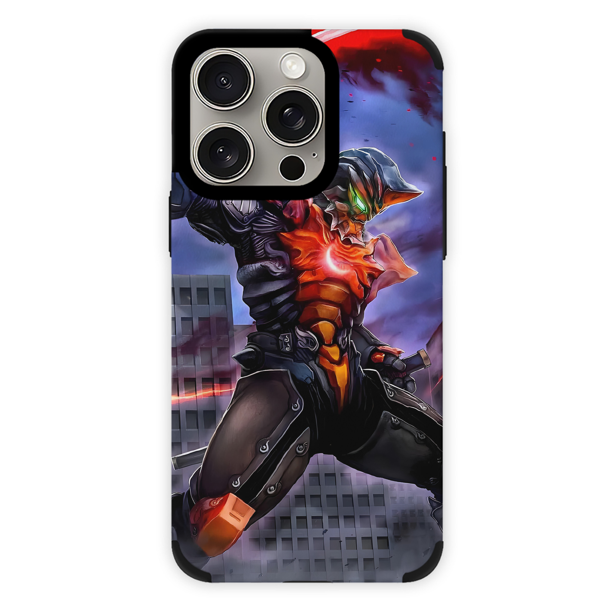 （画像用） ウルトラマン Ultraman 【iPhone15ProMax対応】 PUレザー スマホケース 耐衝撃＆黄変防止
