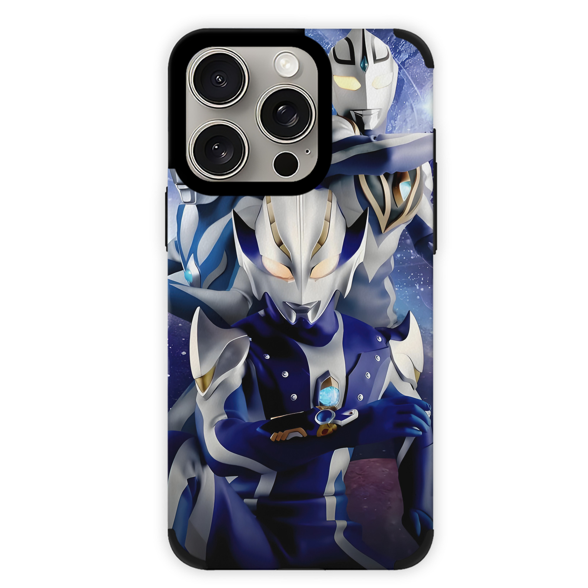 （画像用） ウルトラマン Ultraman 【iPhone15ProMax対応】 PUレザー スマホケース 耐衝撃＆黄変防止