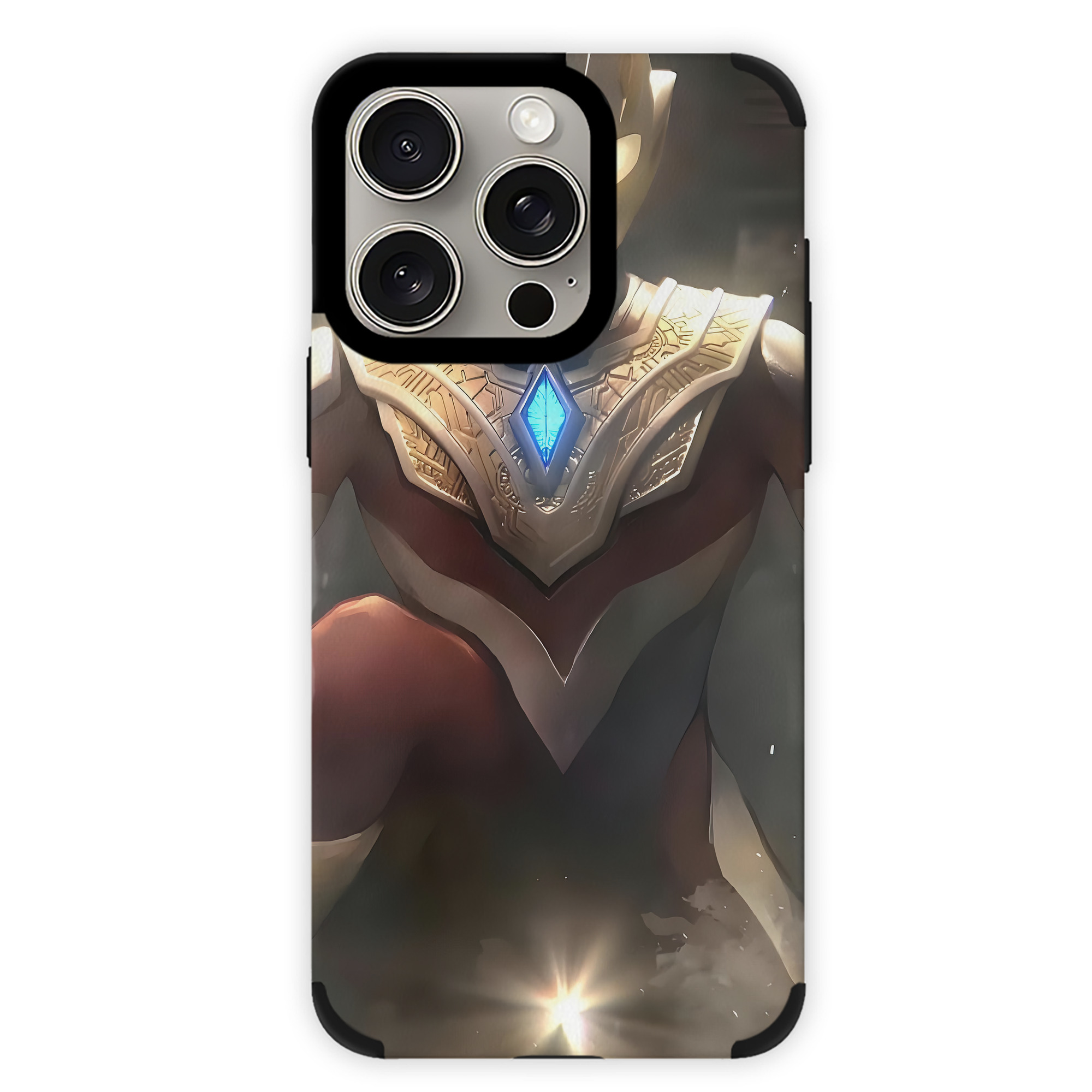（画像用） ウルトラマン Ultraman 【iPhone15ProMax対応】 PUレザー スマホケース 耐衝撃＆黄変防止