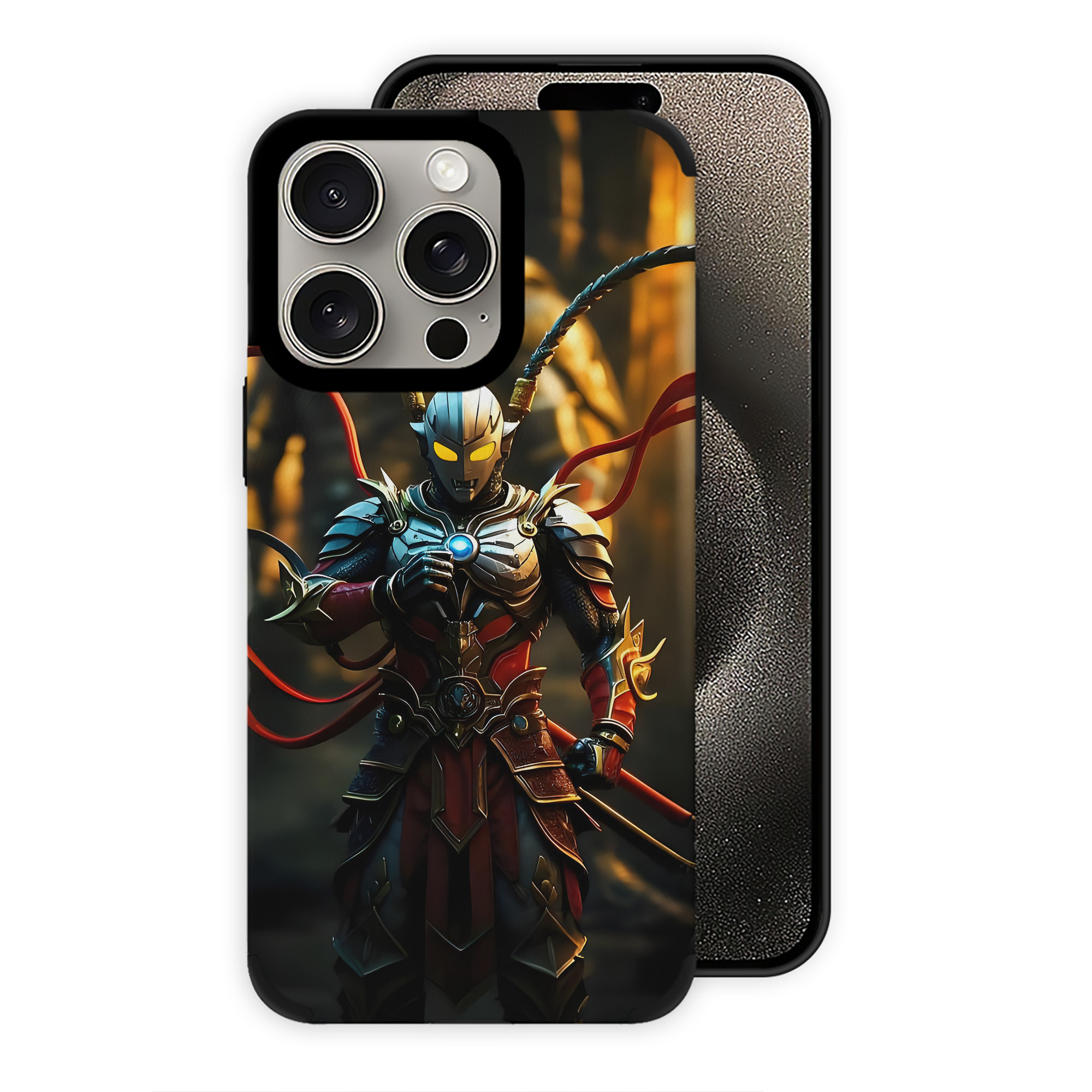 （画像用） ウルトラマン Ultraman 【iPhone15ProMax対応】 PUレザー スマホケース 耐衝撃＆黄変防止