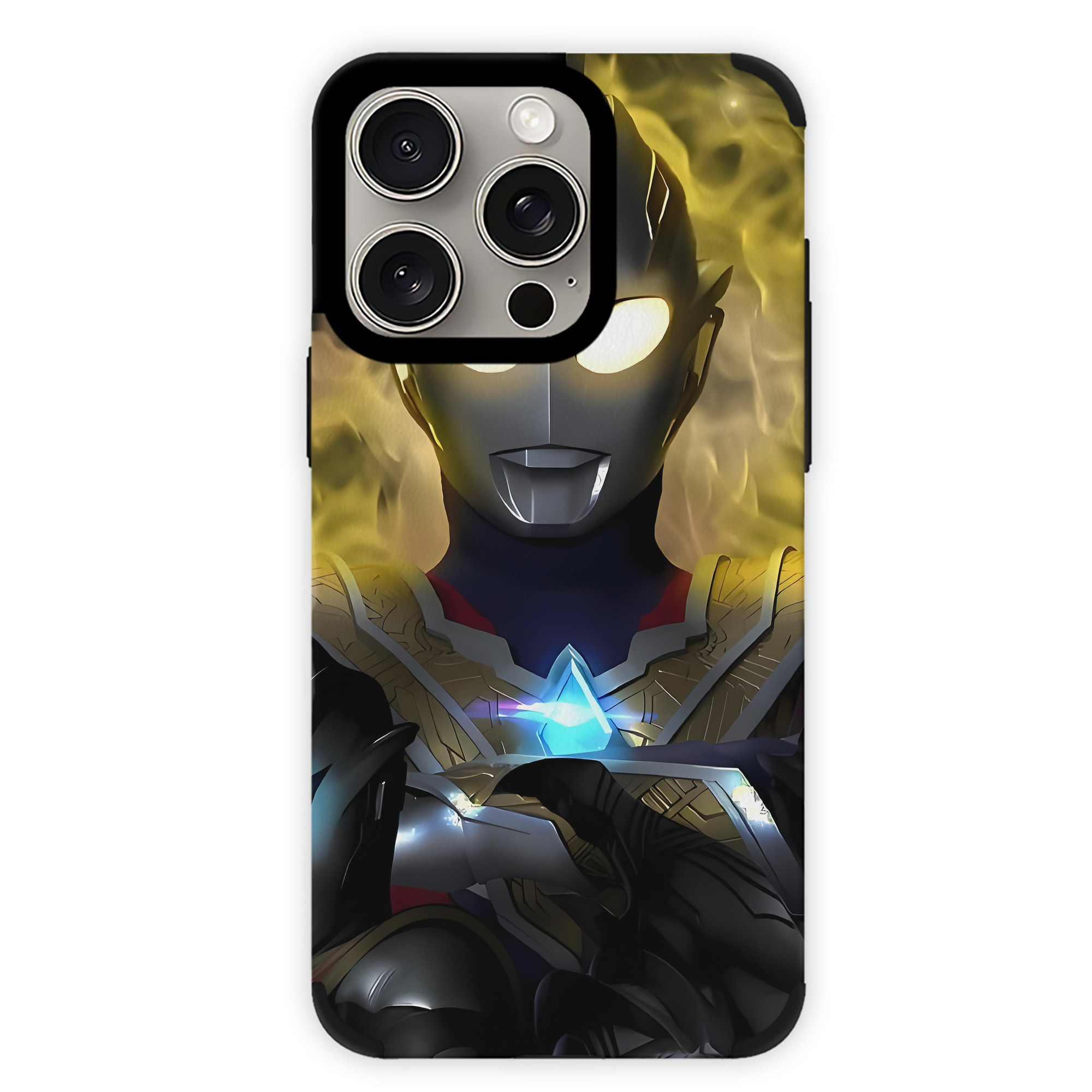 （画像用） ウルトラマン Ultraman 【iPhone15ProMax対応】 PUレザー スマホケース 耐衝撃＆黄変防止