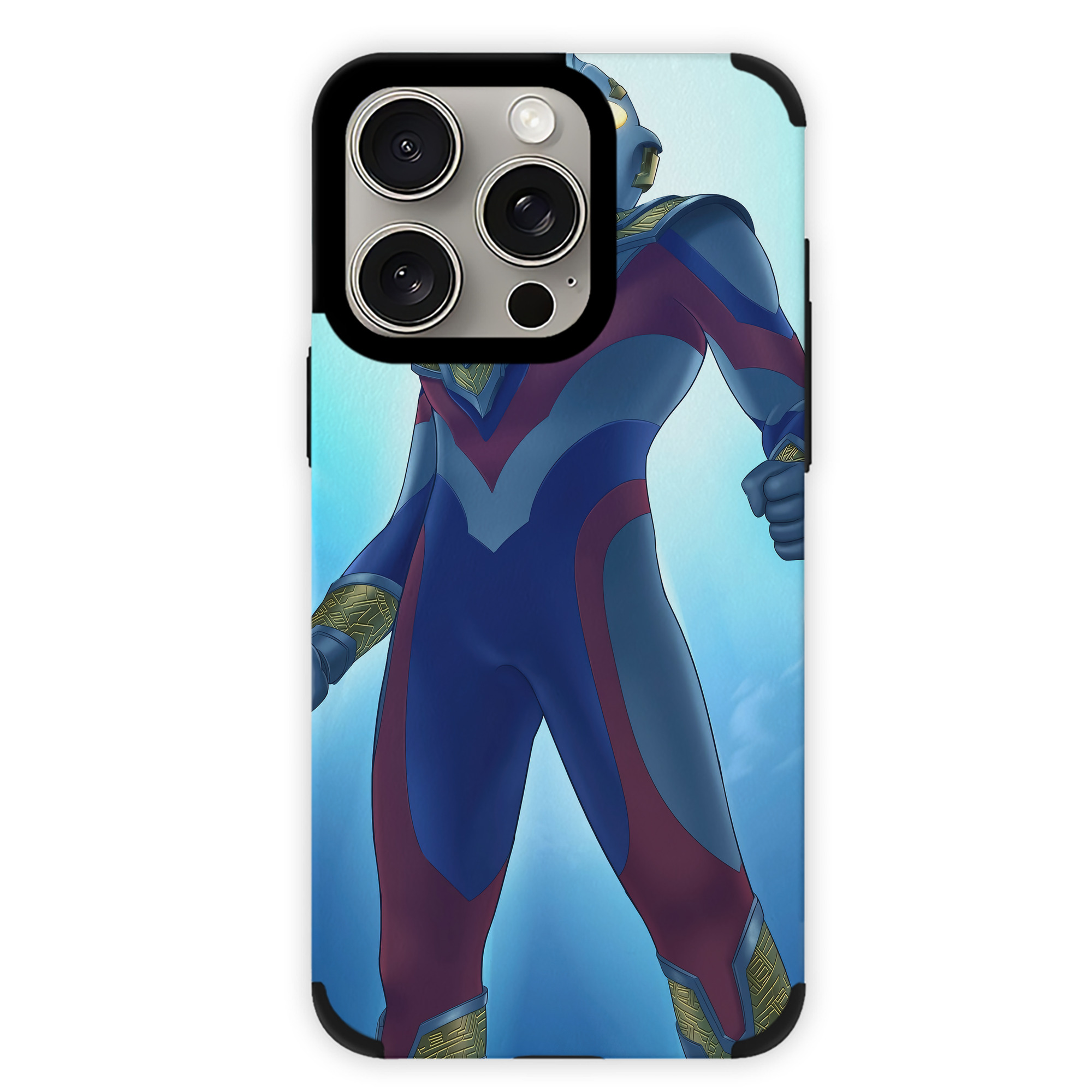 （画像用） ウルトラマン Ultraman 【iPhone15ProMax対応】 PUレザー スマホケース 耐衝撃＆黄変防止