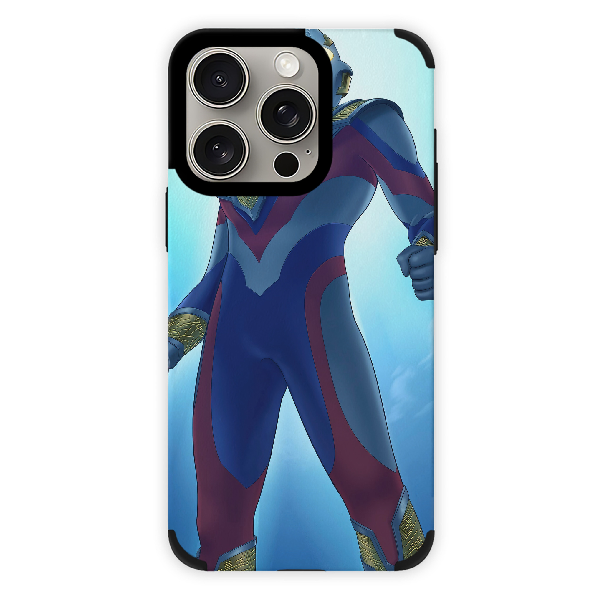（画像用） ウルトラマン Ultraman 【iPhone15ProMax対応】 PUレザー スマホケース 耐衝撃＆黄変防止