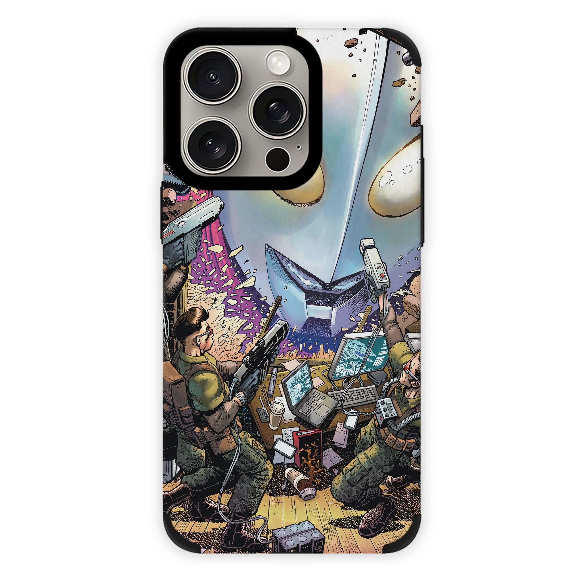 （画像用） ウルトラマン Ultraman 【iPhone15ProMax対応】 PUレザー スマホケース 耐衝撃＆黄変防止