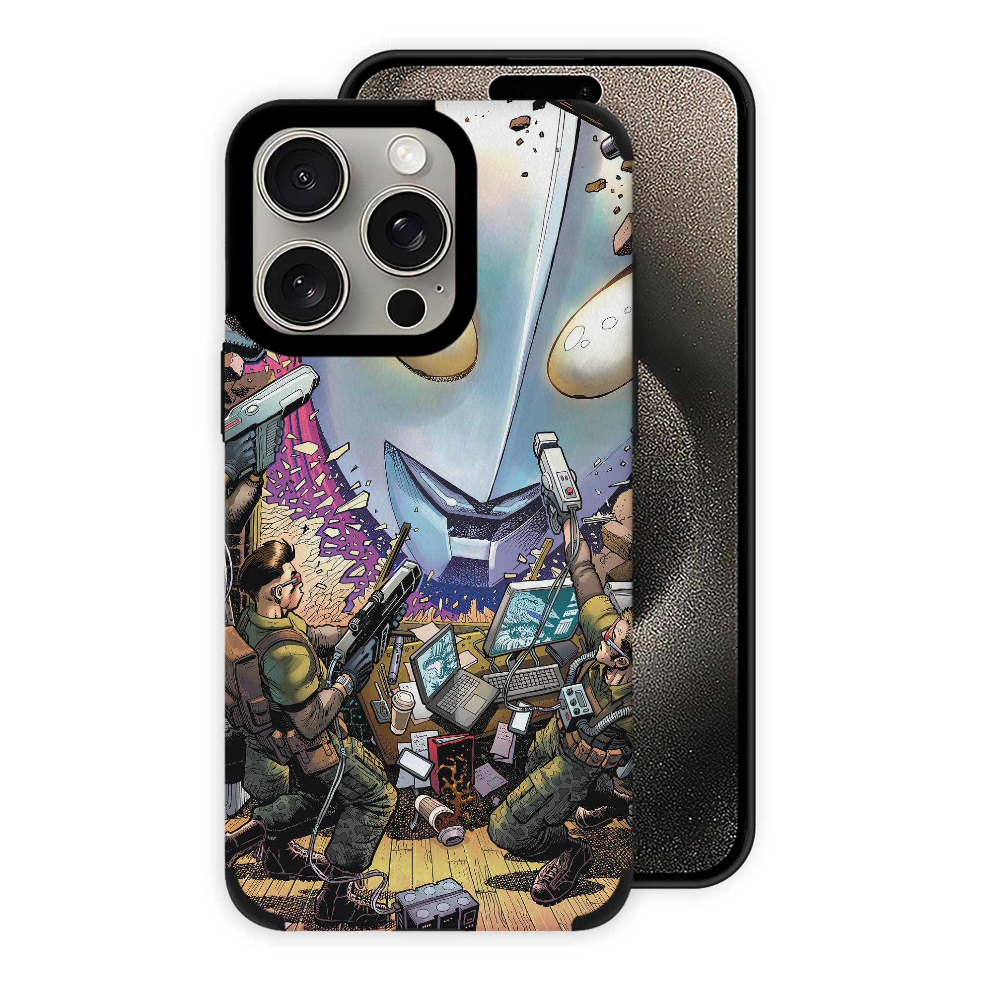 （画像用） ウルトラマン Ultraman 【iPhone15ProMax対応】 PUレザー スマホケース 耐衝撃＆黄変防止