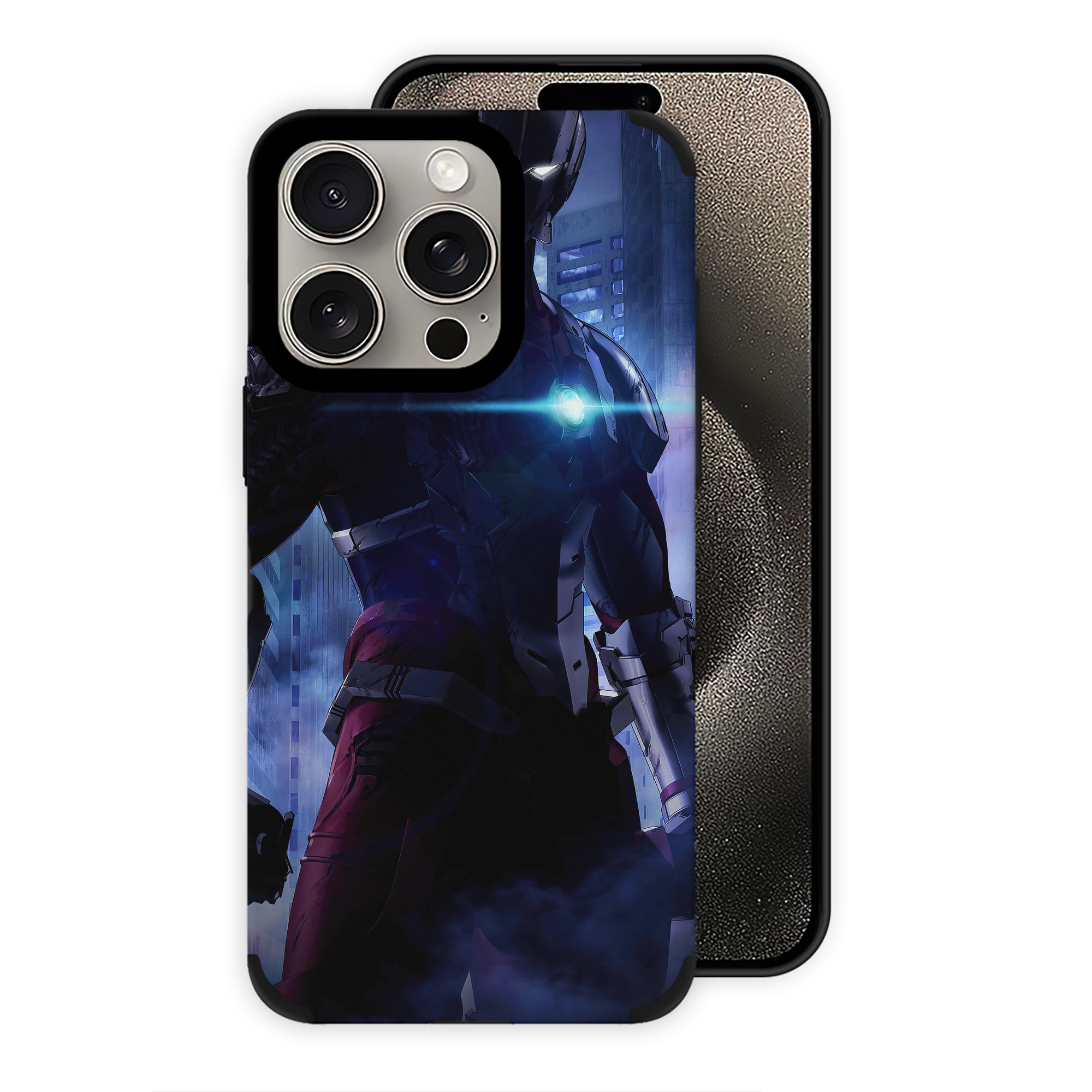 （画像用） ウルトラマン Ultraman 【iPhone15ProMax対応】 PUレザー スマホケース 耐衝撃＆黄変防止