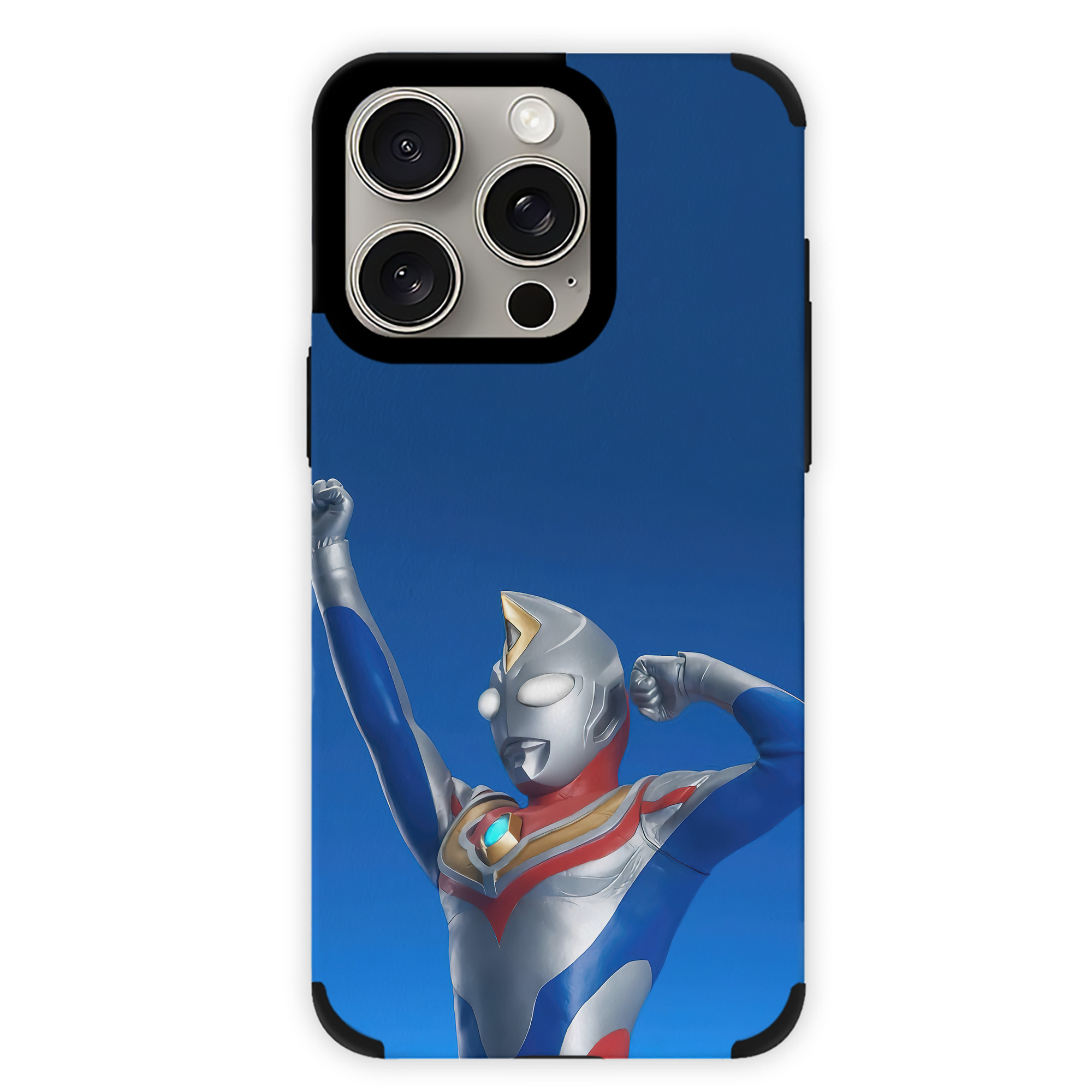 （画像用） ウルトラマン Ultraman 【iPhone15ProMax対応】 PUレザー スマホケース 耐衝撃＆黄変防止
