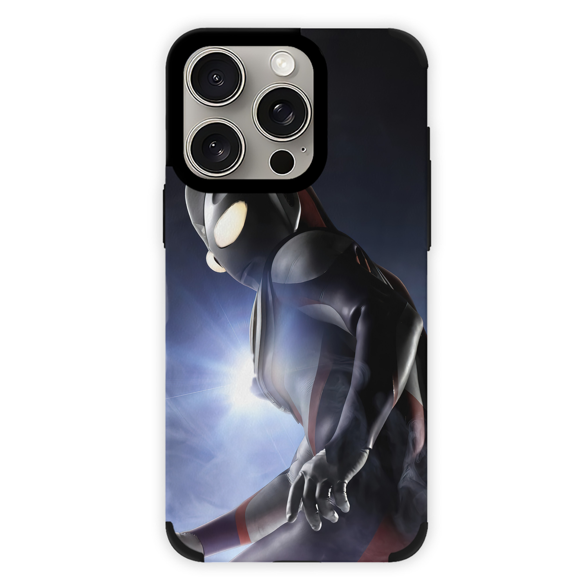 （画像用） ウルトラマン Ultraman 【iPhone15ProMax対応】 PUレザー スマホケース 耐衝撃＆黄変防止