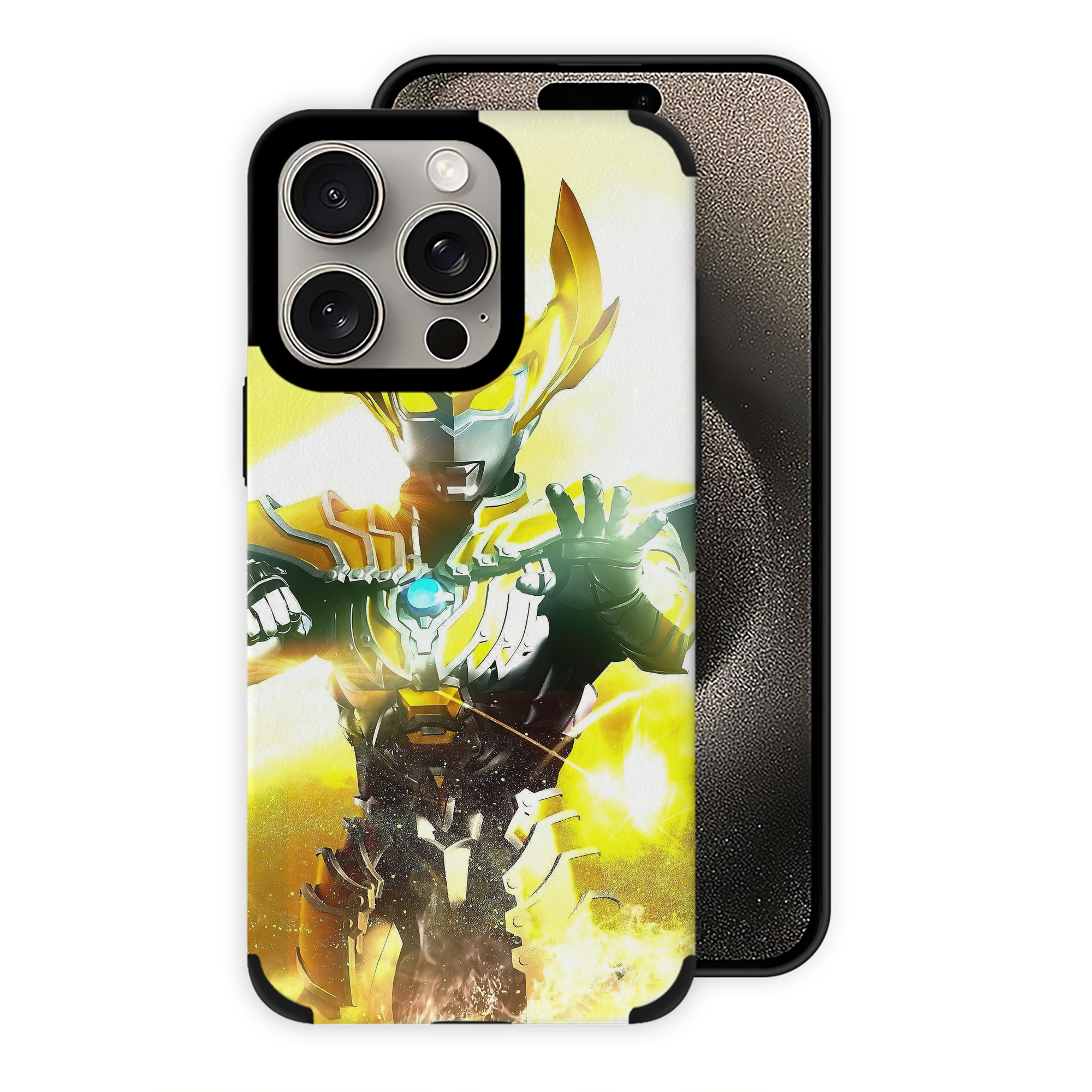 （画像用） ウルトラマン Ultraman 【iPhone15ProMax対応】 PUレザー スマホケース 耐衝撃＆黄変防止