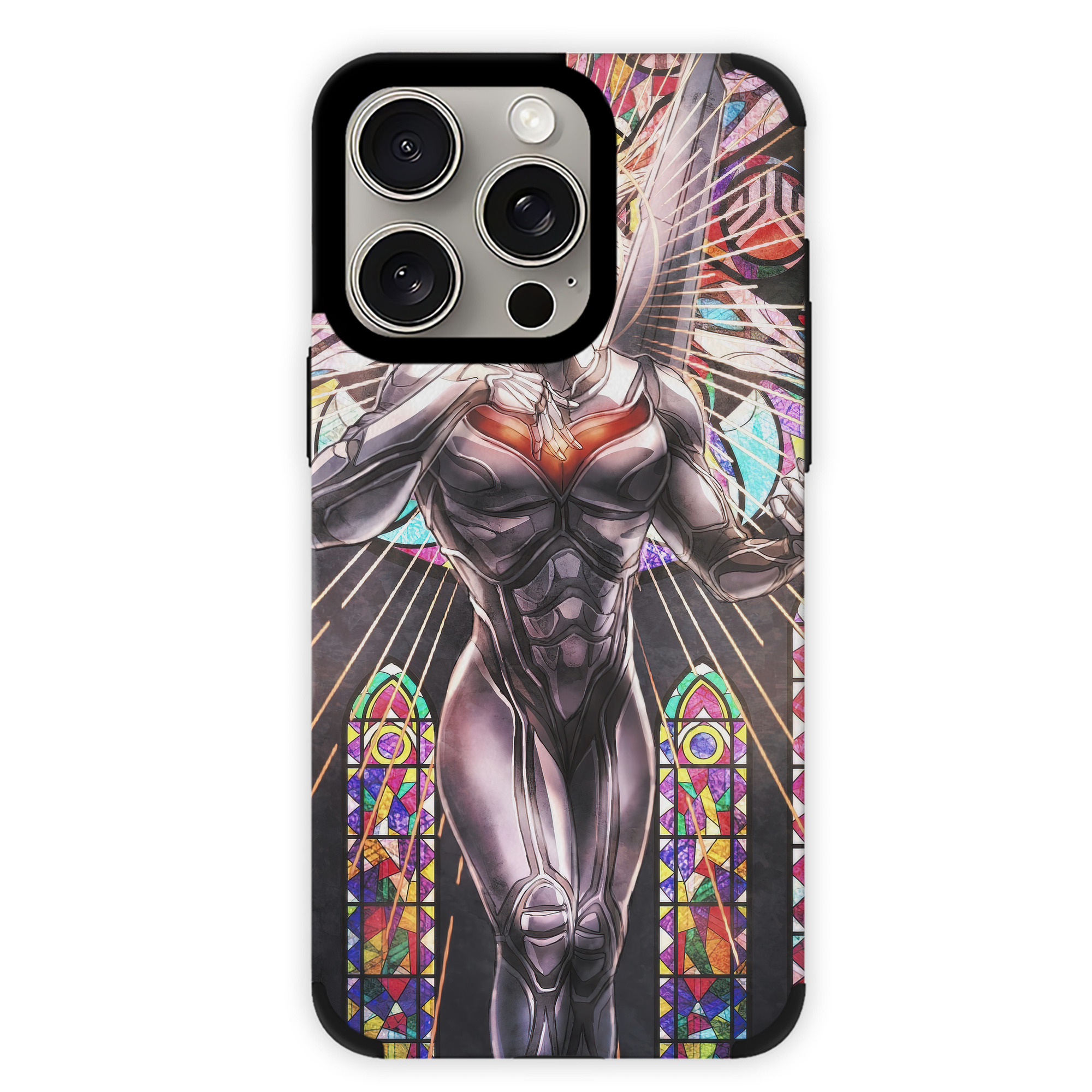 （画像用） ウルトラマン Ultraman 【iPhone15ProMax対応】 PUレザー スマホケース 耐衝撃＆黄変防止