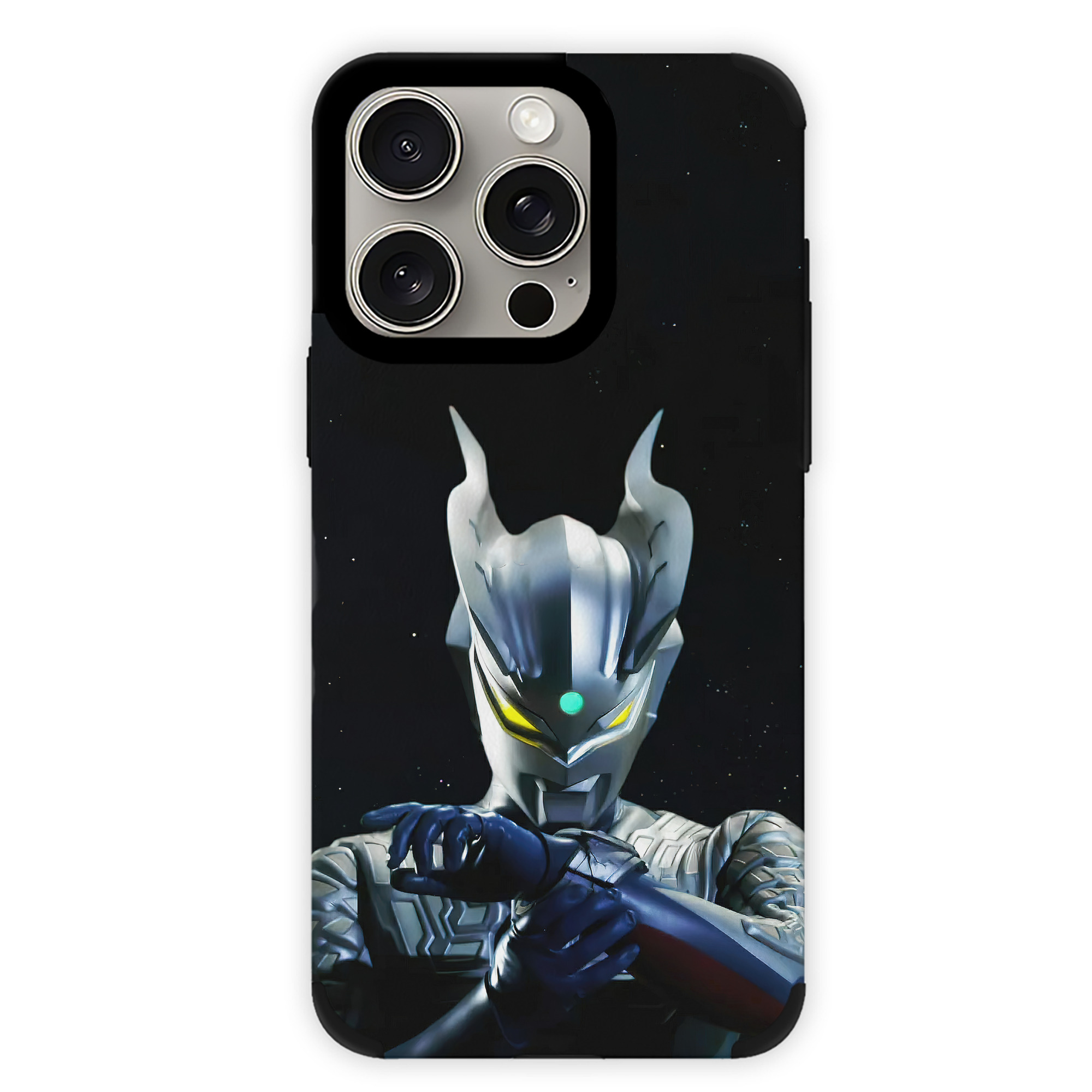 （画像用） ウルトラマン Ultraman 【iPhone15ProMax対応】 PUレザー スマホケース 耐衝撃＆黄変防止