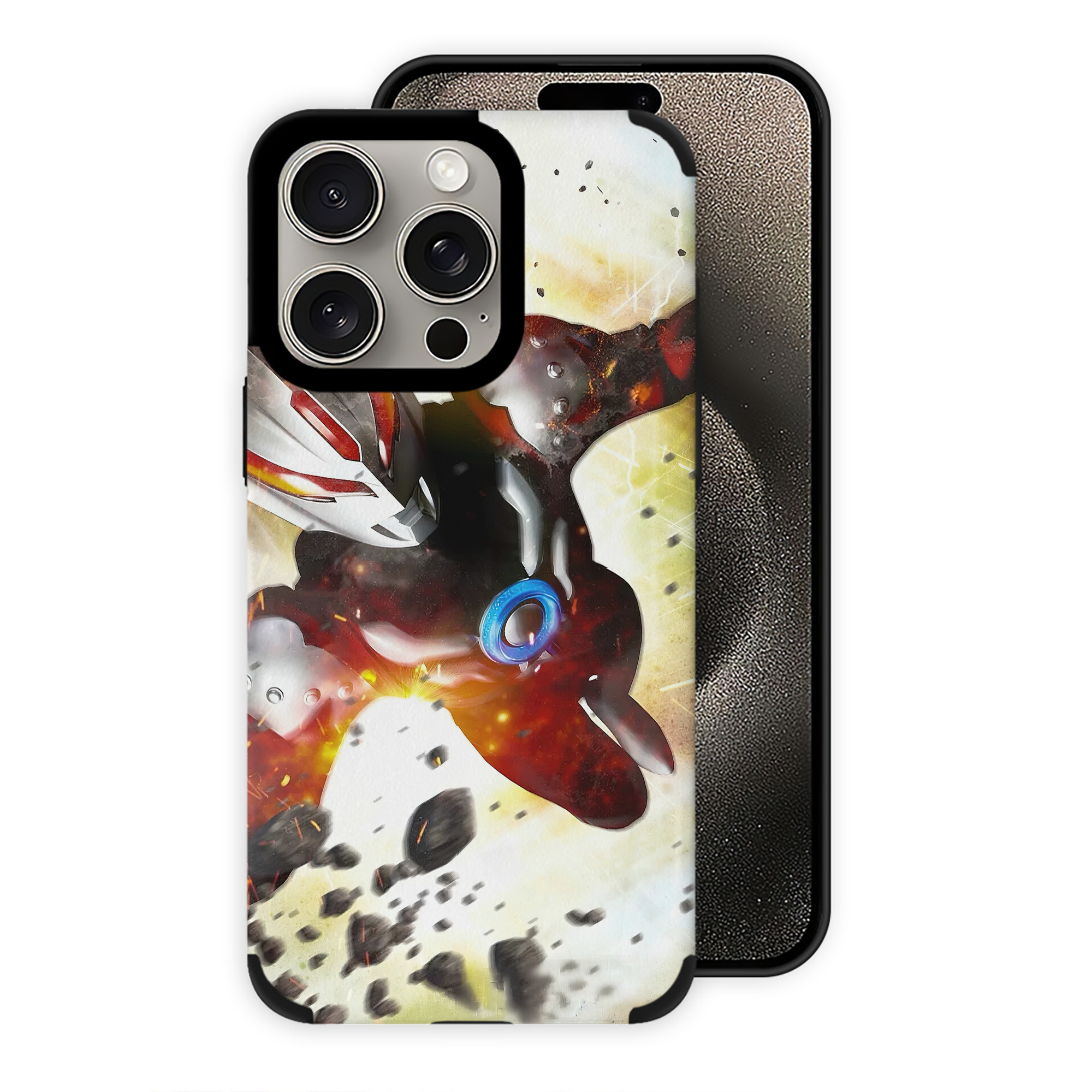 （画像用） ウルトラマン Ultraman 【iPhone15ProMax対応】 PUレザー スマホケース 耐衝撃＆黄変防止