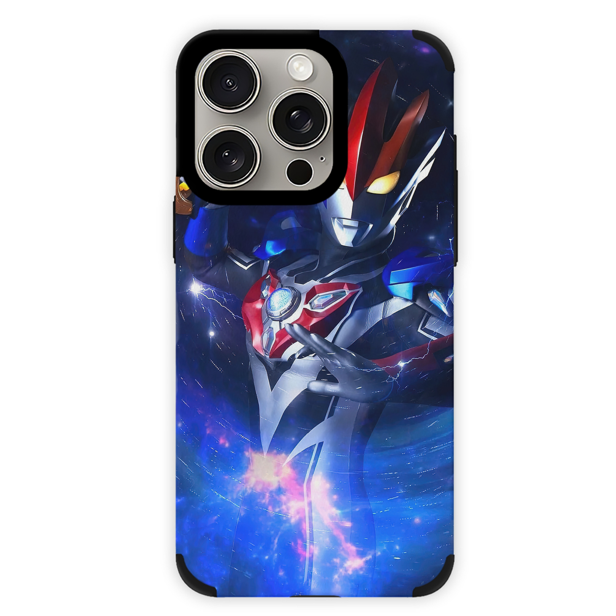 （画像用） ウルトラマン Ultraman 【iPhone15ProMax対応】 PUレザー スマホケース 耐衝撃＆黄変防止