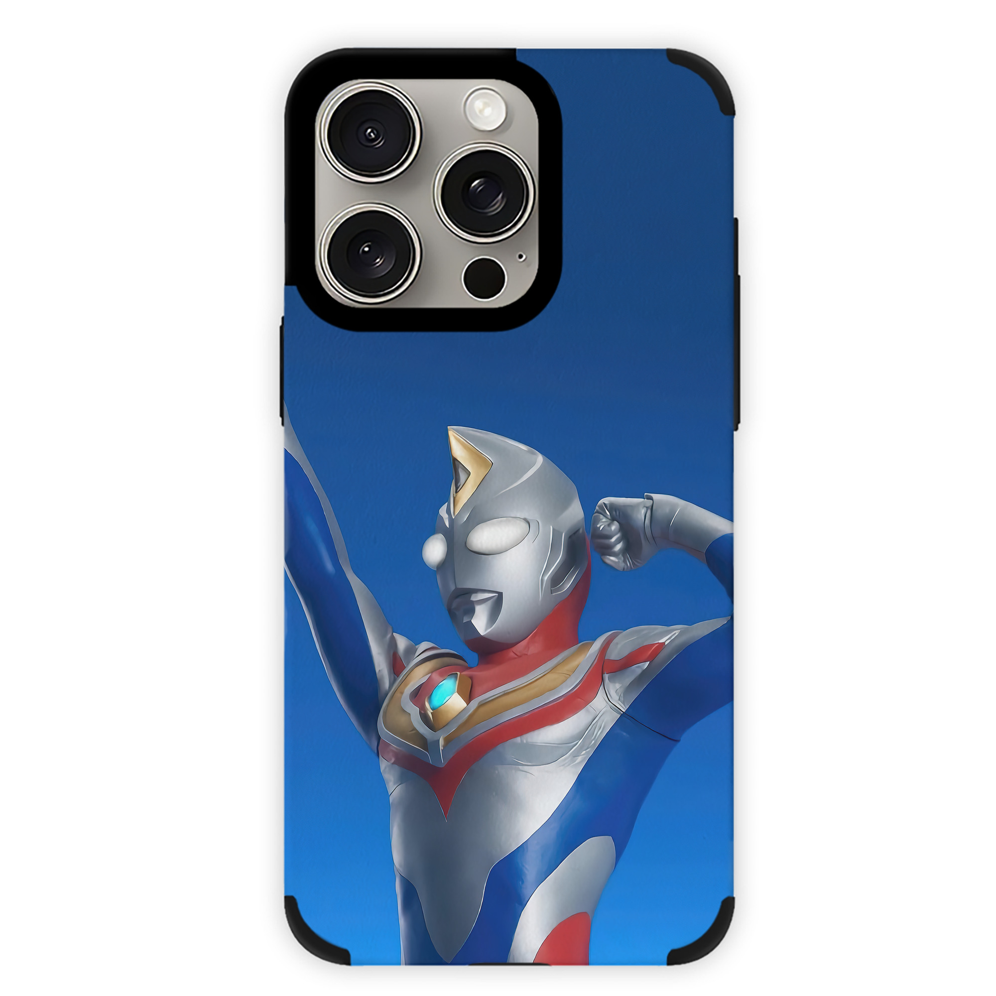 （画像用） ウルトラマン Ultraman 【iPhone15ProMax対応】 PUレザー スマホケース 耐衝撃＆黄変防止