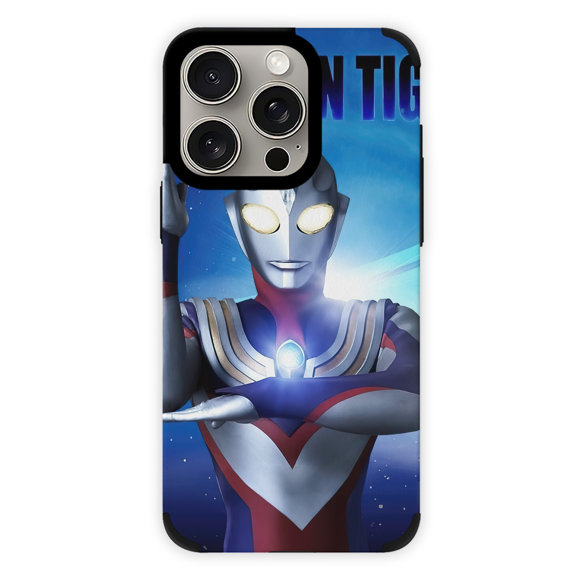 （画像用） ウルトラマン Ultraman 【iPhone15ProMax対応】 PUレザー スマホケース 耐衝撃＆黄変防止