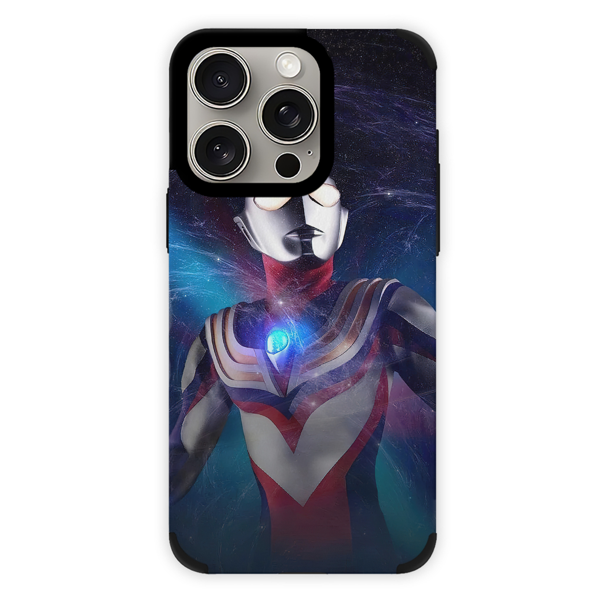 （画像用） ウルトラマン Ultraman 【iPhone15ProMax対応】 PUレザー スマホケース 耐衝撃＆黄変防止